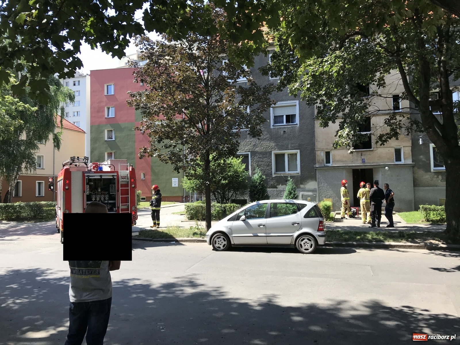 Zdjęcie w galerii na portalu naszraciborz.pl: Raport 998. Silne zadymienie na Skłodowskiej wiadomości z regionu