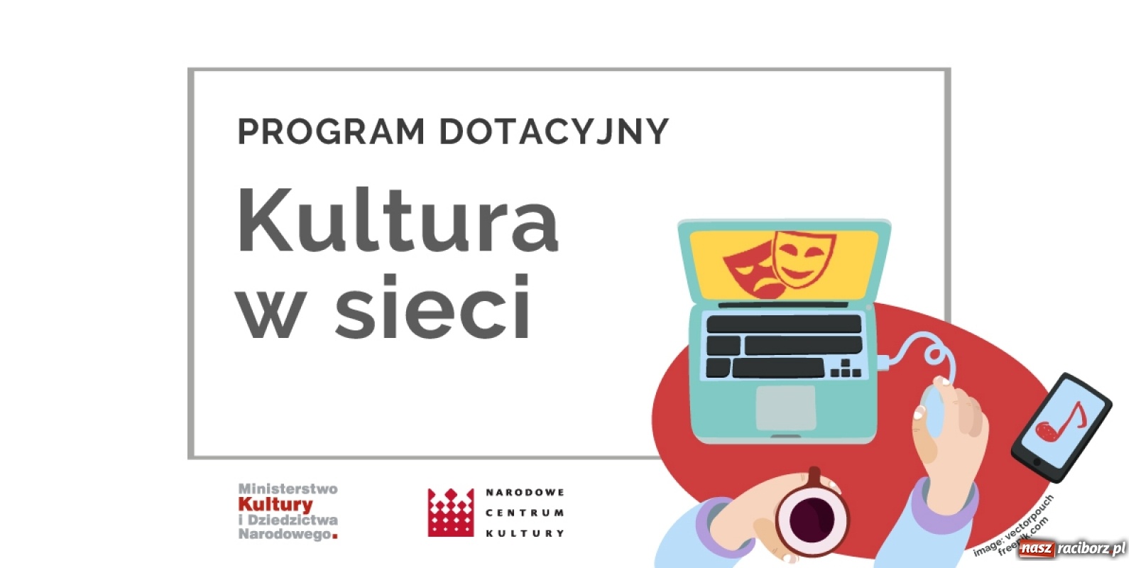 Zdjęcie w galerii na portalu naszraciborz.pl: Program Kultura w sieci także w Raciborzu wiadomości z regionu