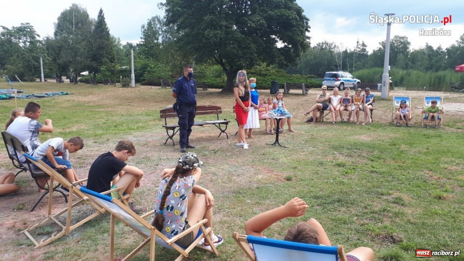 Zdjęcie w galerii na portalu naszraciborz.pl: Kręci mnie bezpieczeństwo nad wodą. Działania na Wodniku  wiadomości z regionu