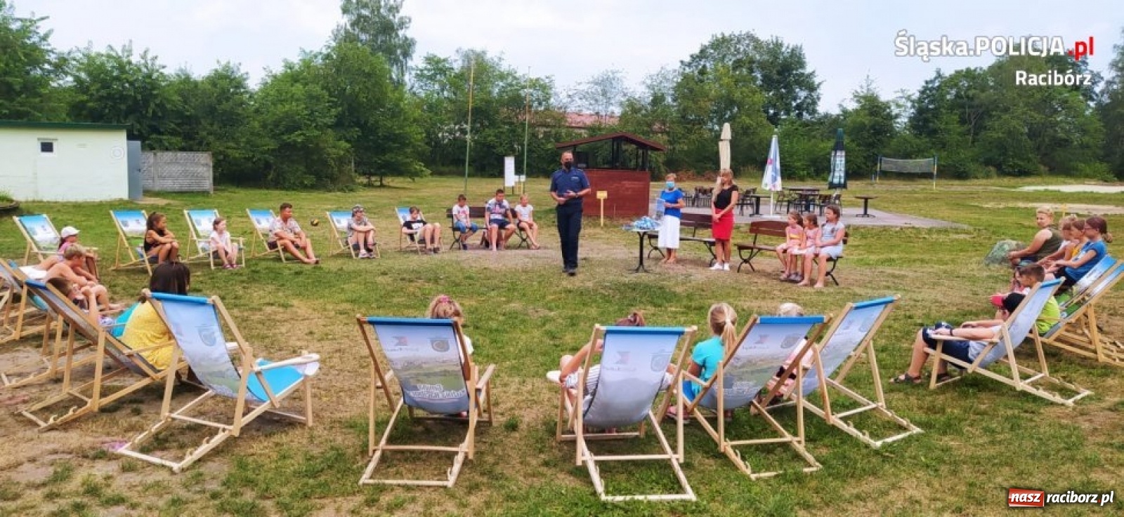 Zdjęcie w galerii na portalu naszraciborz.pl: Kręci mnie bezpieczeństwo nad wodą. Działania na Wodniku  wiadomości z regionu
