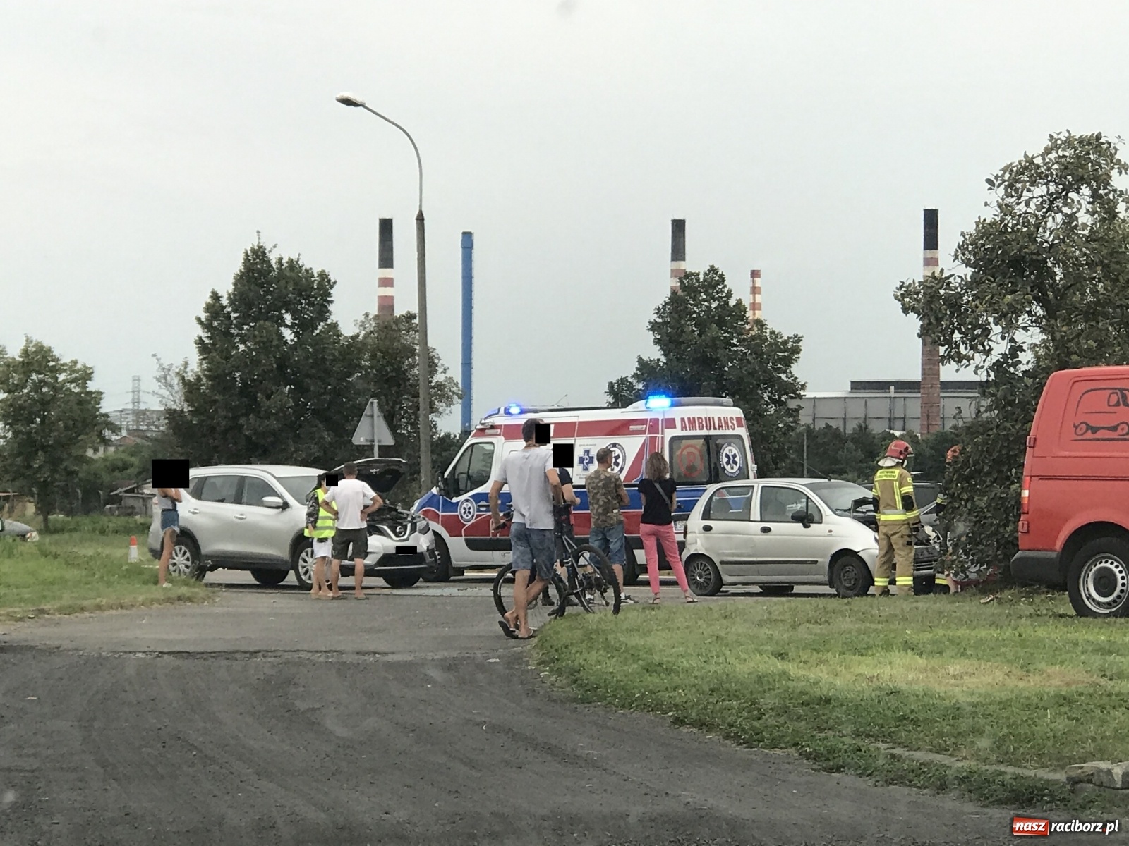 Zdjęcie w galerii na portalu naszraciborz.pl: Dziesięć zdarzeń drogowych w jeden dzień. Trzy poważne  wiadomości z regionu