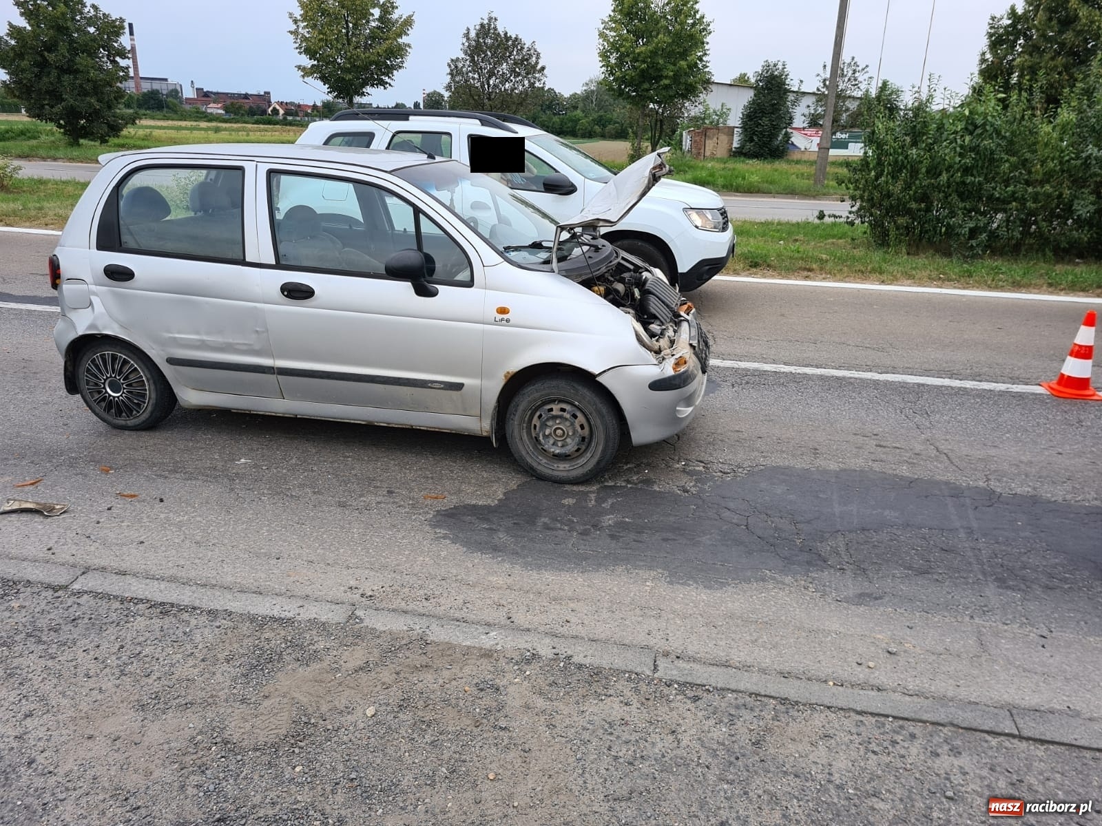 Zdjęcie w galerii na portalu naszraciborz.pl: Dziesięć zdarzeń drogowych w jeden dzień. Trzy poważne  wiadomości z regionu
