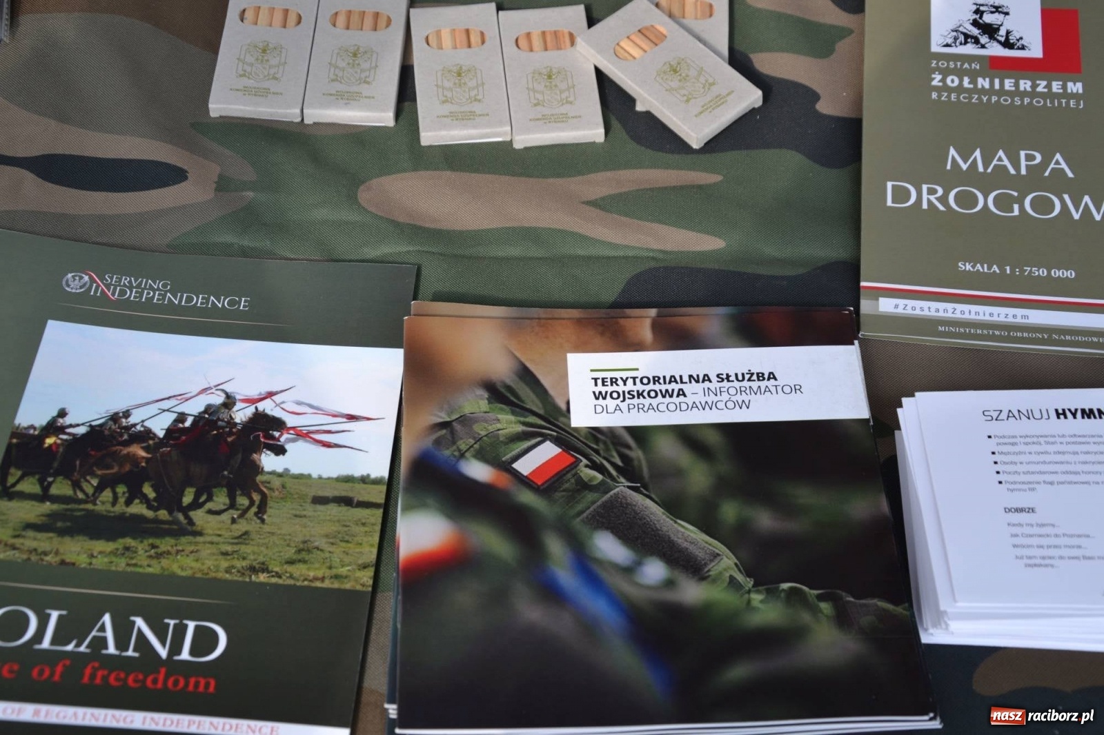 Zdjęcie w galerii na portalu naszraciborz.pl: Zostań Żołnierzem Rzeczypospolitej. Kampania na zamku  wiadomości z regionu