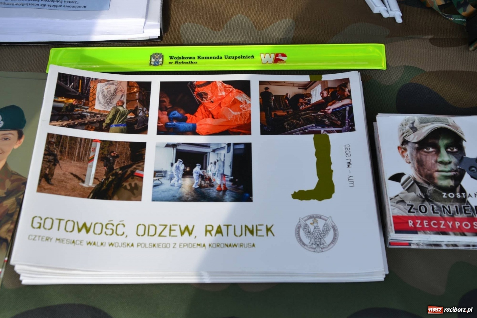 Zdjęcie w galerii na portalu naszraciborz.pl: Zostań Żołnierzem Rzeczypospolitej. Kampania na zamku  wiadomości z regionu