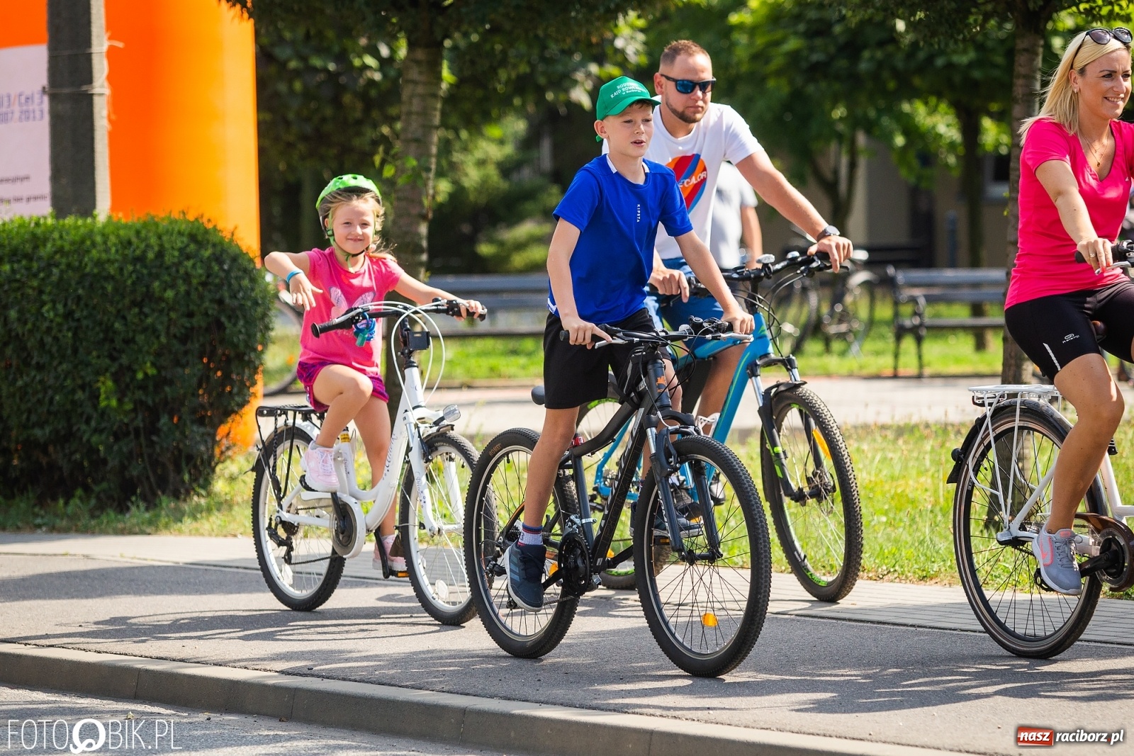 Zdjęcie w galerii na portalu naszraciborz.pl: Rodzinny rajd rowerowy już za nami [FOTO] wiadomości z regionu