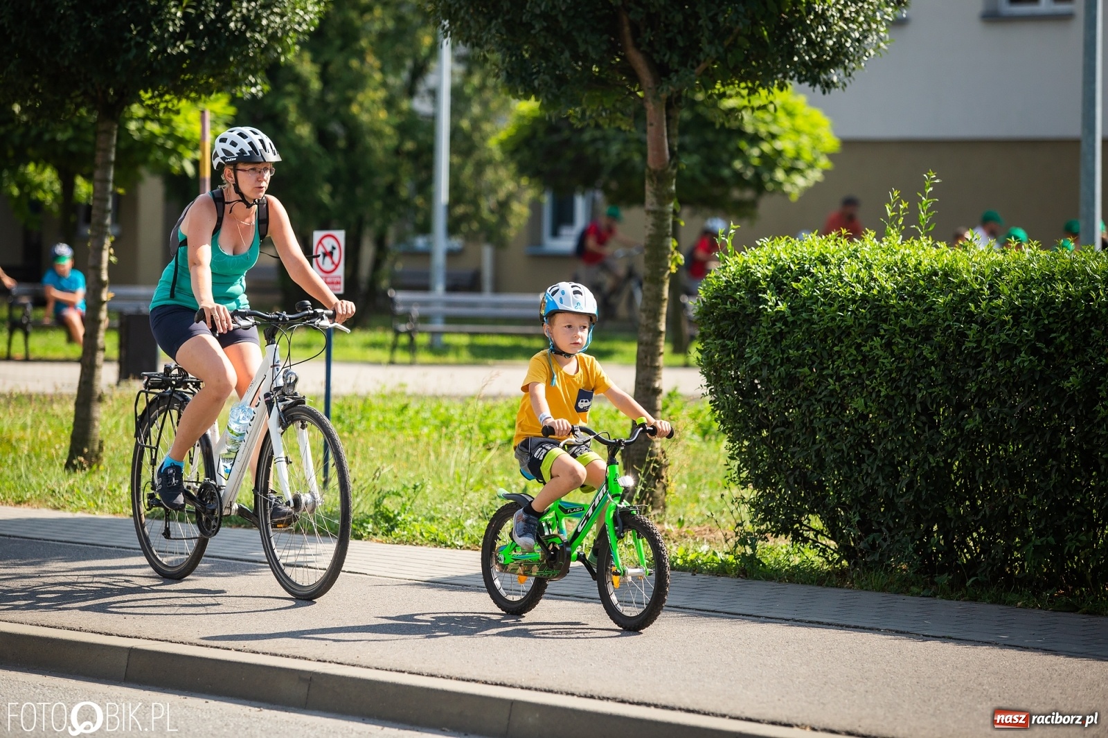 Zdjęcie w galerii na portalu naszraciborz.pl: Rodzinny rajd rowerowy już za nami [FOTO] wiadomości z regionu
