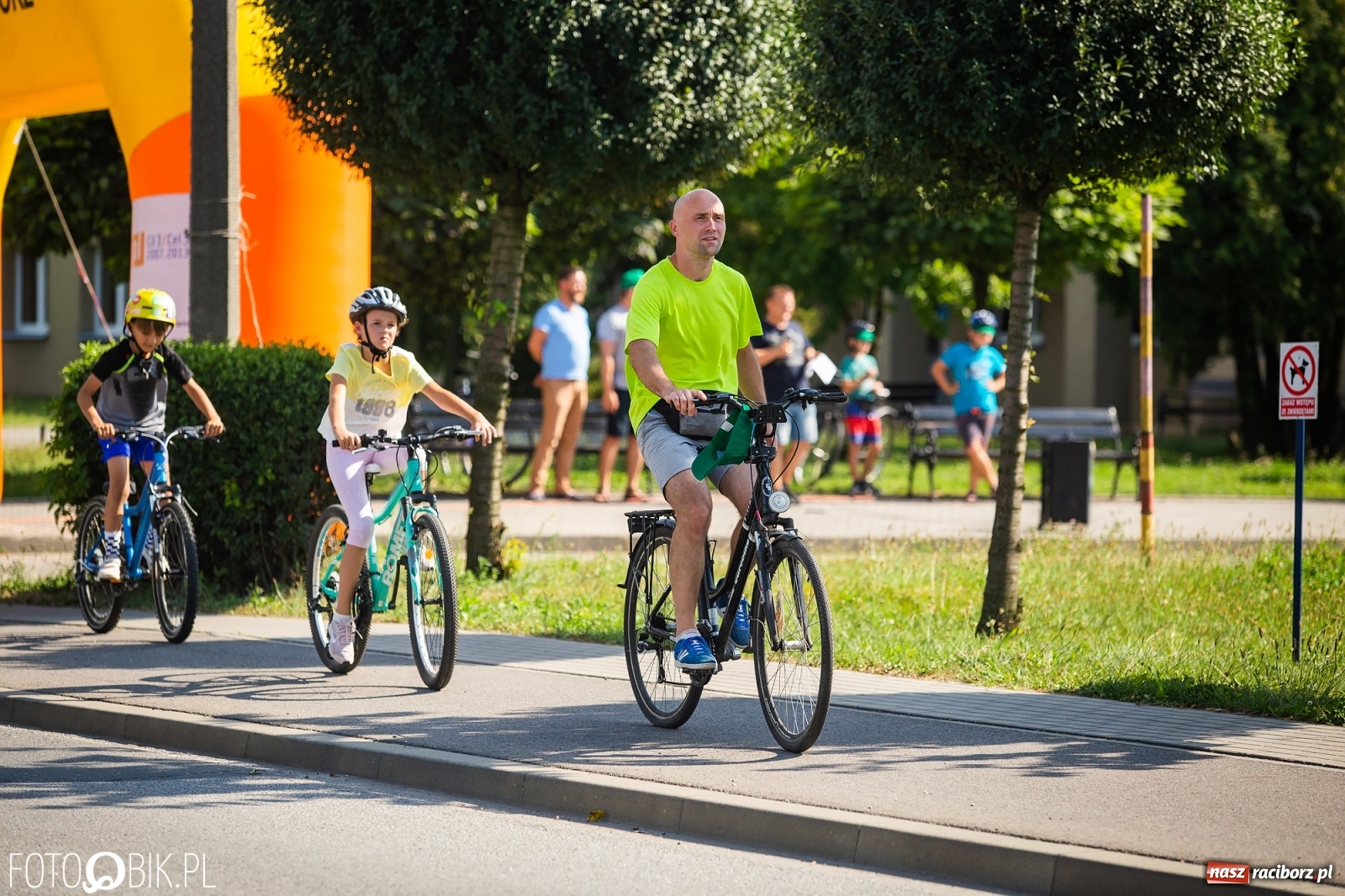 Zdjęcie w galerii na portalu naszraciborz.pl: Rodzinny rajd rowerowy już za nami [FOTO] wiadomości z regionu