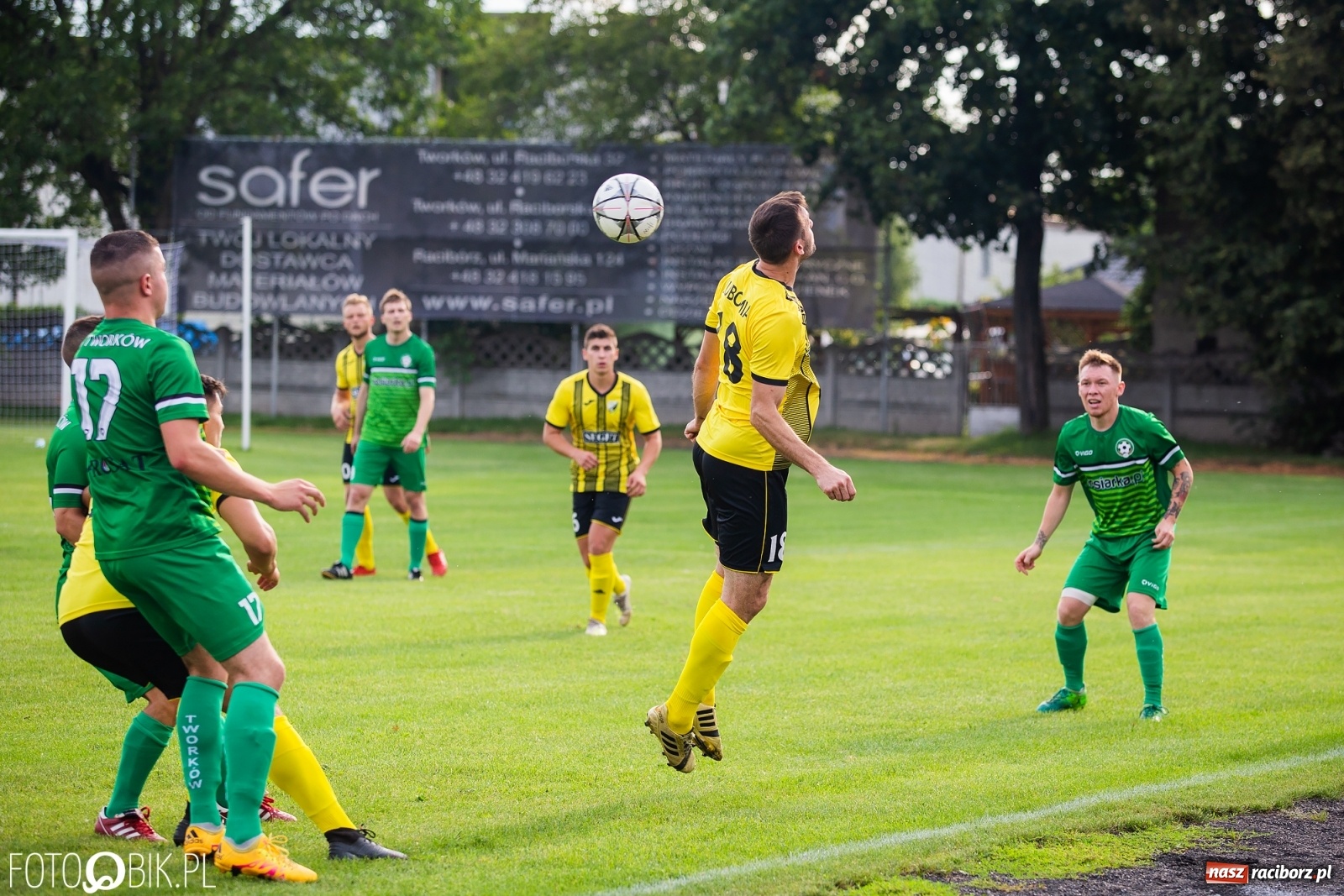 Zdjęcie w galerii na portalu naszraciborz.pl: Klasa okręgowa. Silesia pokonana, pozycja lidera utrzymana [FOTO] wiadomości z regionu