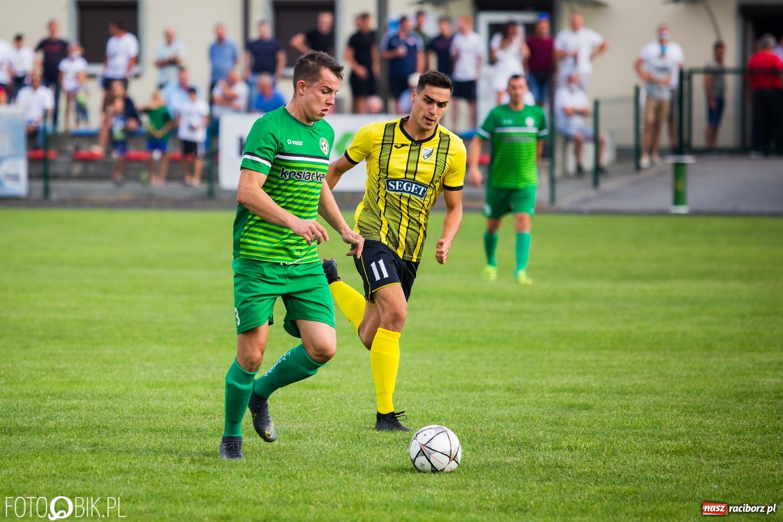 Zdjęcie w galerii na portalu naszraciborz.pl: Klasa okręgowa. Silesia pokonana, pozycja lidera utrzymana [FOTO] wiadomości z regionu