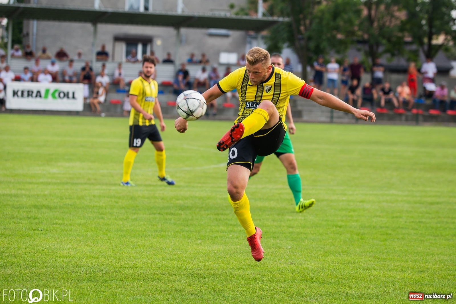Zdjęcie w galerii na portalu naszraciborz.pl: Klasa okręgowa. Silesia pokonana, pozycja lidera utrzymana [FOTO] wiadomości z regionu