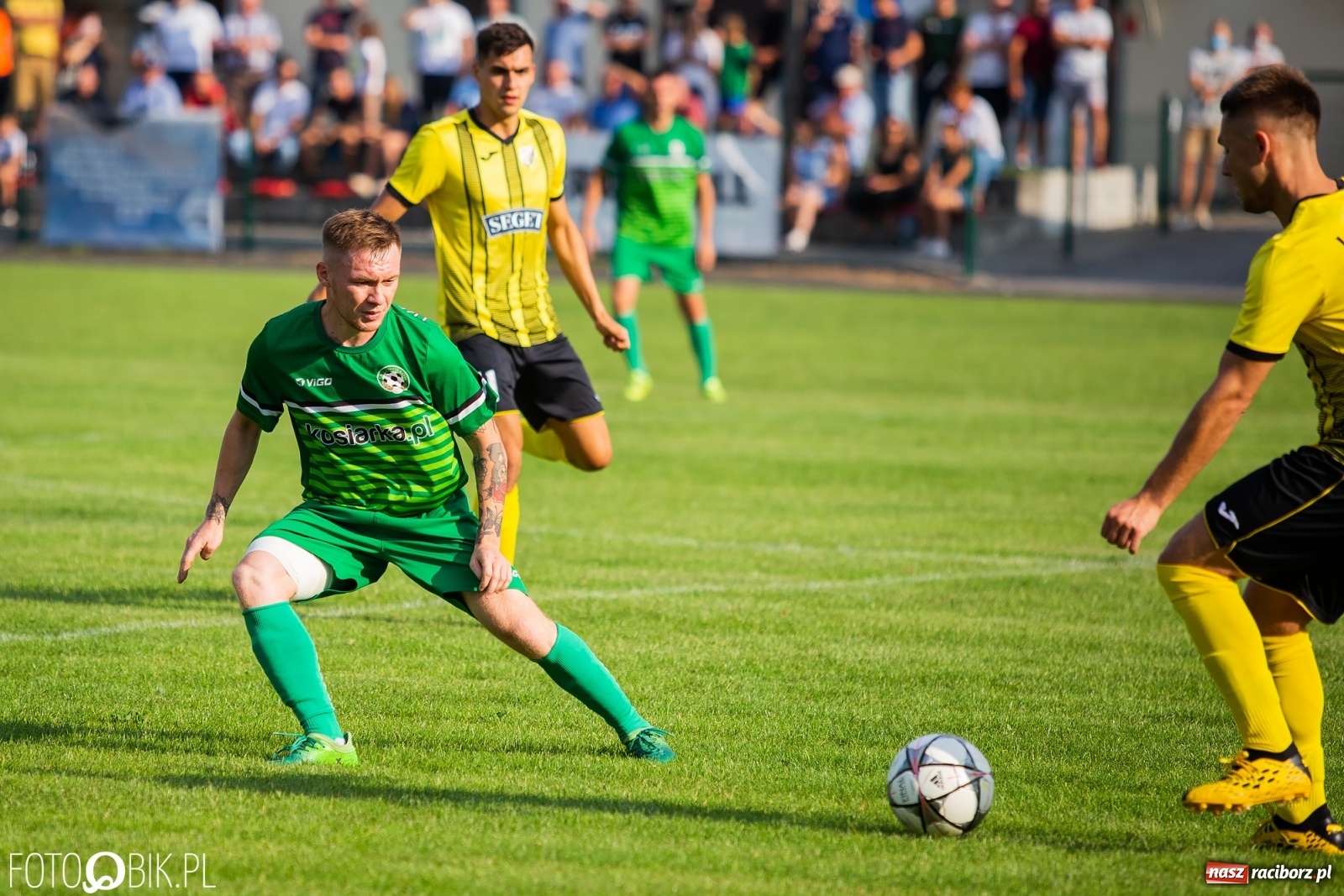 Zdjęcie w galerii na portalu naszraciborz.pl: Klasa okręgowa. Silesia pokonana, pozycja lidera utrzymana [FOTO] wiadomości z regionu