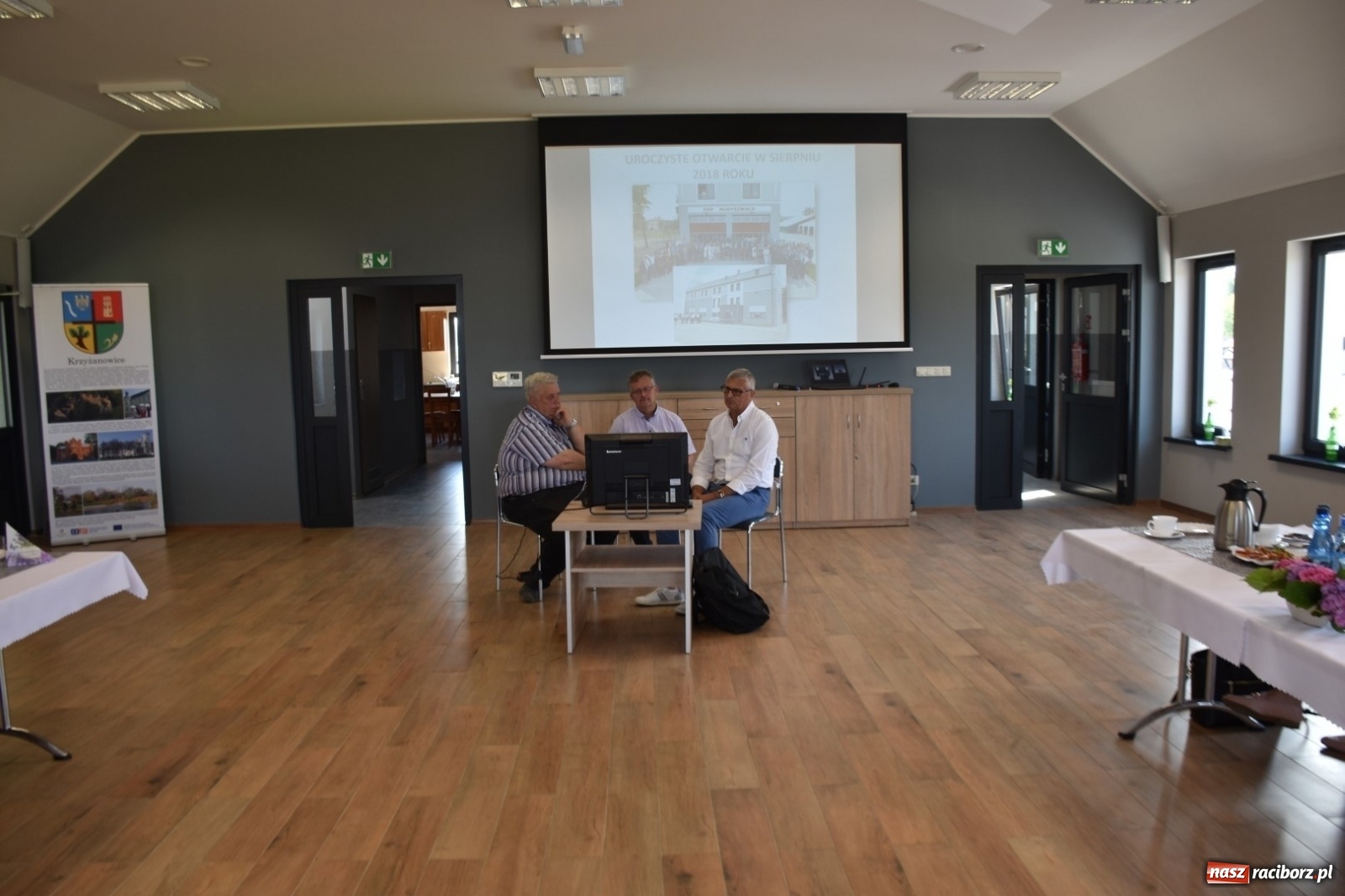 Zdjęcie w galerii na portalu naszraciborz.pl: Komisja konkursowa gościła w Centrum Integracji i Aktywności Społecznej w Rudyszwałdzie wiadomości z regionu