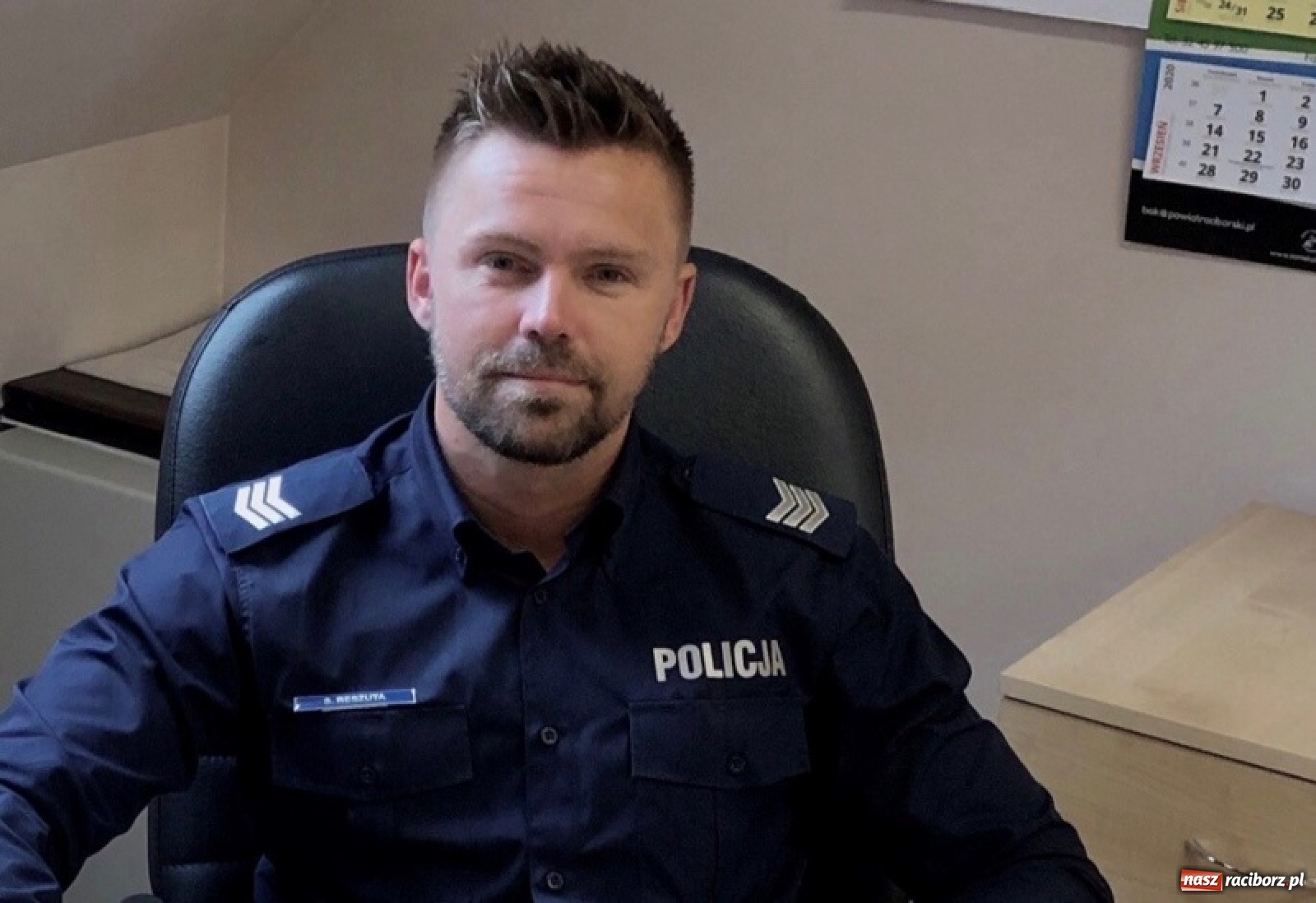 Zdjęcie w galerii na portalu naszraciborz.pl: W Krzanowicach powitano nowego dzielnicowego wiadomości z regionu