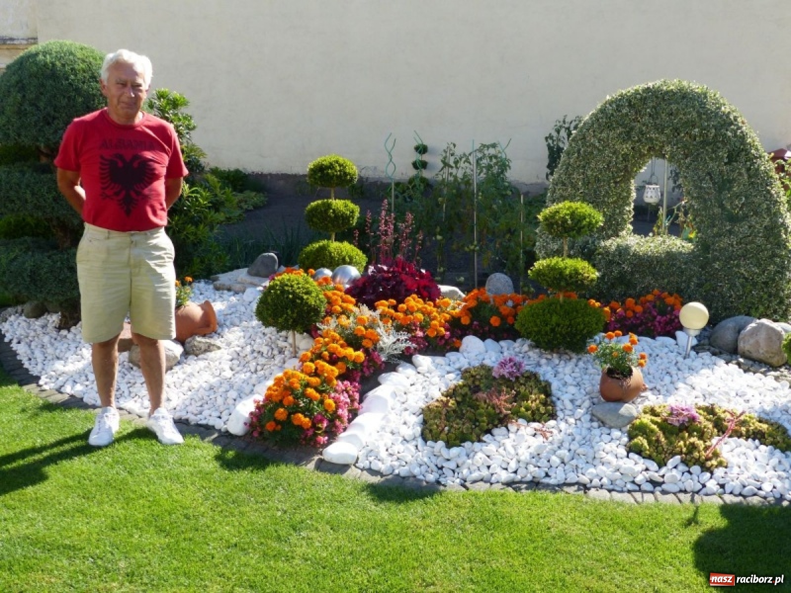 Zdjęcie w galerii na portalu naszraciborz.pl: Wybrano najładniejszy przydomowy ogródek sołectwa Moravia wiadomości z regionu
