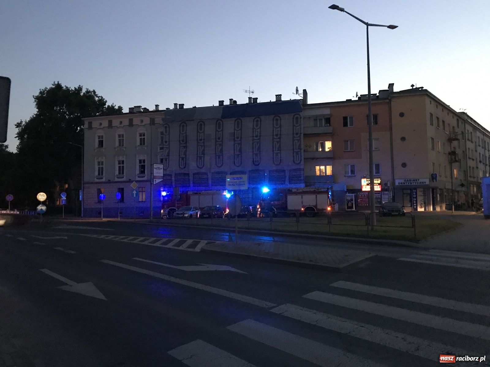 Zdjęcie w galerii na portalu naszraciborz.pl: Raport 998. Zwarcie instalacji elektrycznej przyczyną interwencji strażaków wiadomości z regionu