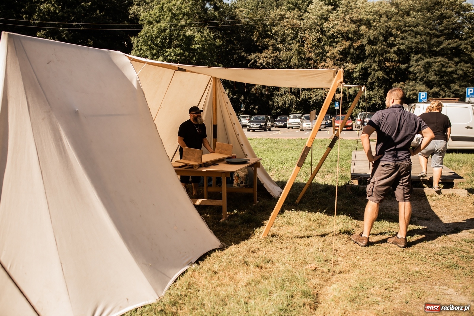 Zdjęcie w galerii na portalu naszraciborz.pl: Ruszył Piknik Na Grodzie z historią w tle [FOTO i WIDEO] wiadomości z regionu