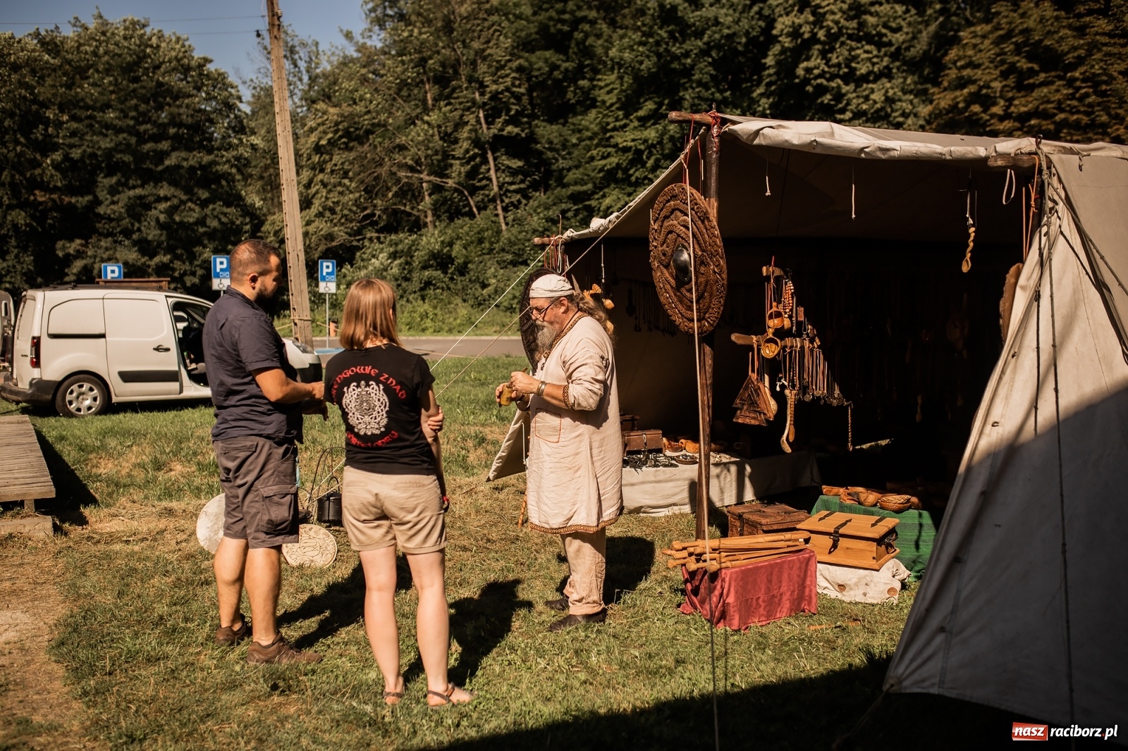 Zdjęcie w galerii na portalu naszraciborz.pl: Ruszył Piknik Na Grodzie z historią w tle [FOTO i WIDEO] wiadomości z regionu
