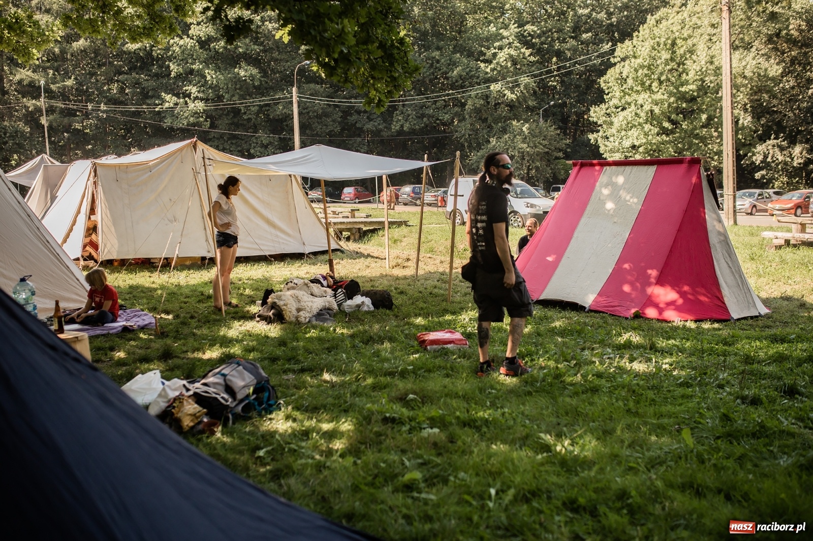 Zdjęcie w galerii na portalu naszraciborz.pl: Ruszył Piknik Na Grodzie z historią w tle [FOTO i WIDEO] wiadomości z regionu