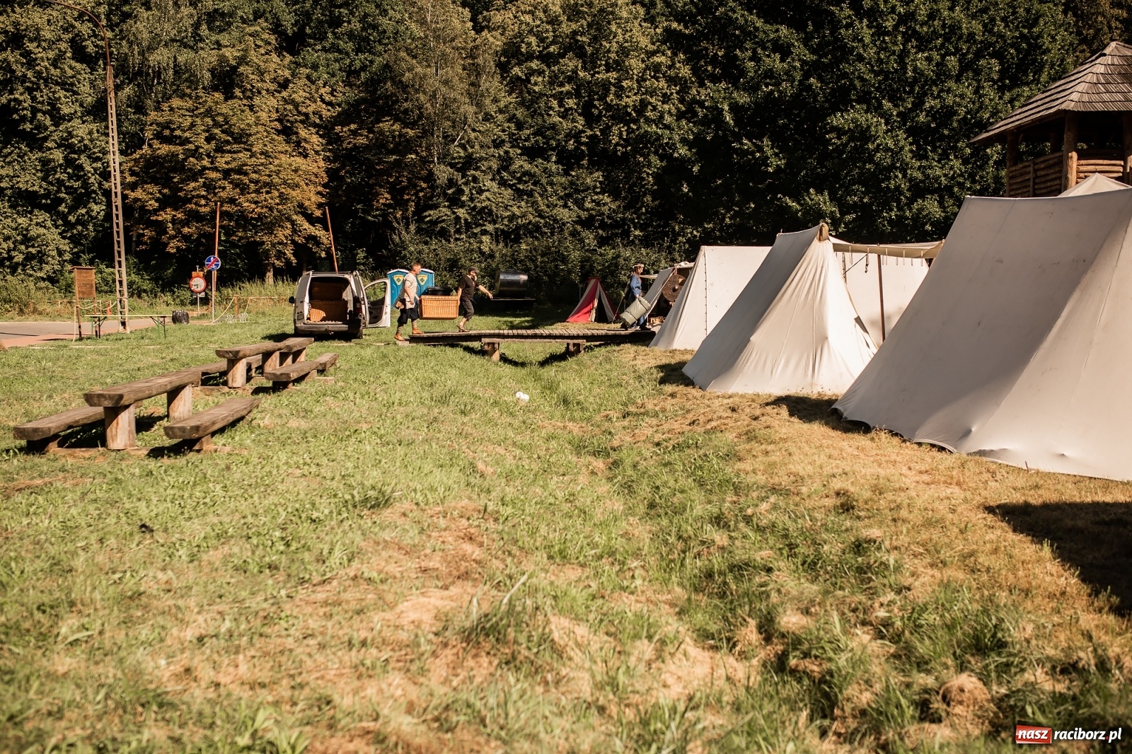 Zdjęcie w galerii na portalu naszraciborz.pl: Ruszył Piknik Na Grodzie z historią w tle [FOTO i WIDEO] wiadomości z regionu