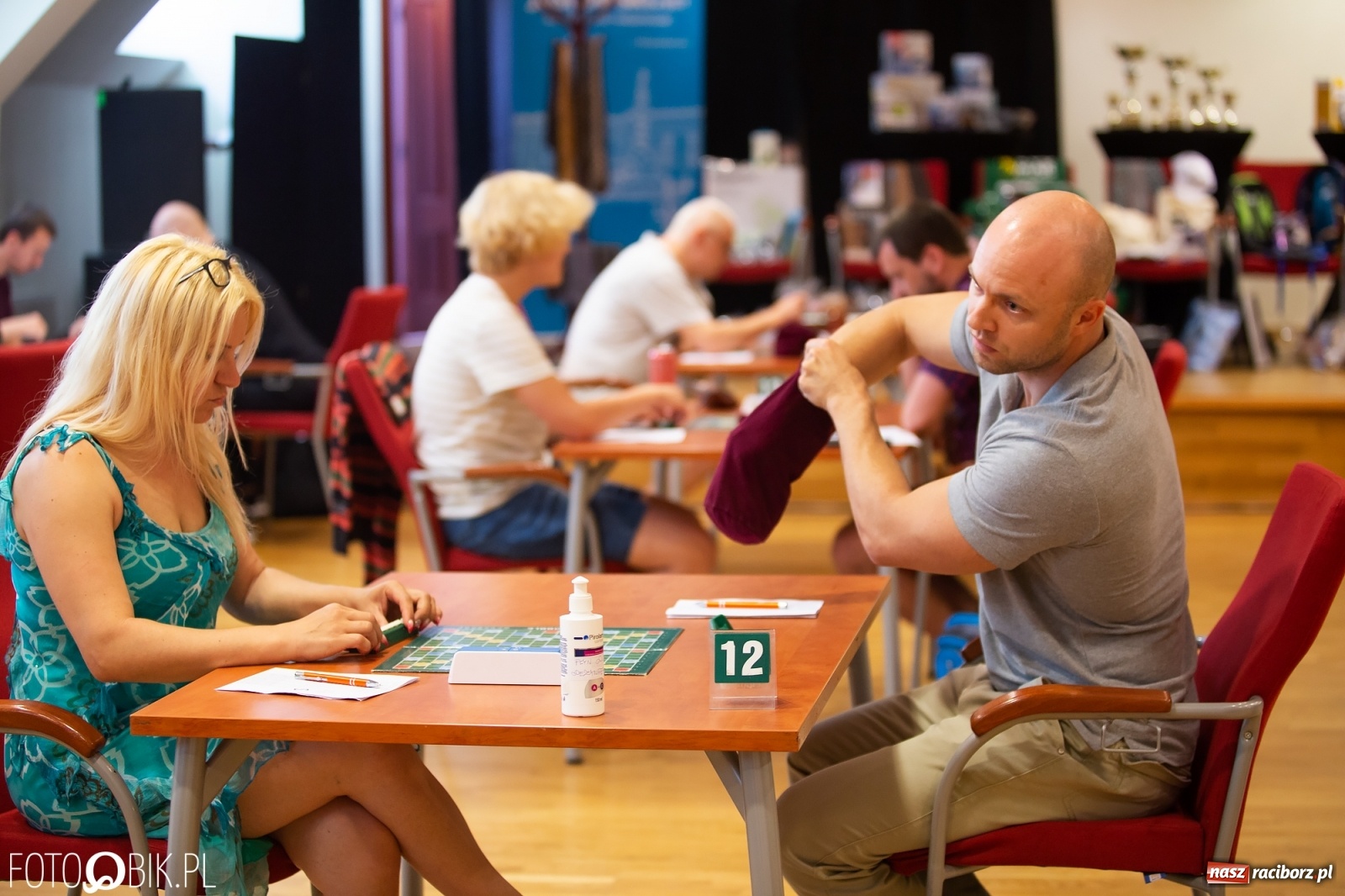 Zdjęcie w galerii na portalu naszraciborz.pl: Ogólnopolskie Mistrzostwa Raciborza w Scrabble na zamku wiadomości z regionu