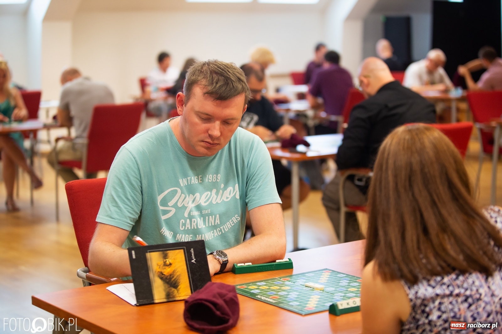 Zdjęcie w galerii na portalu naszraciborz.pl: Ogólnopolskie Mistrzostwa Raciborza w Scrabble na zamku wiadomości z regionu