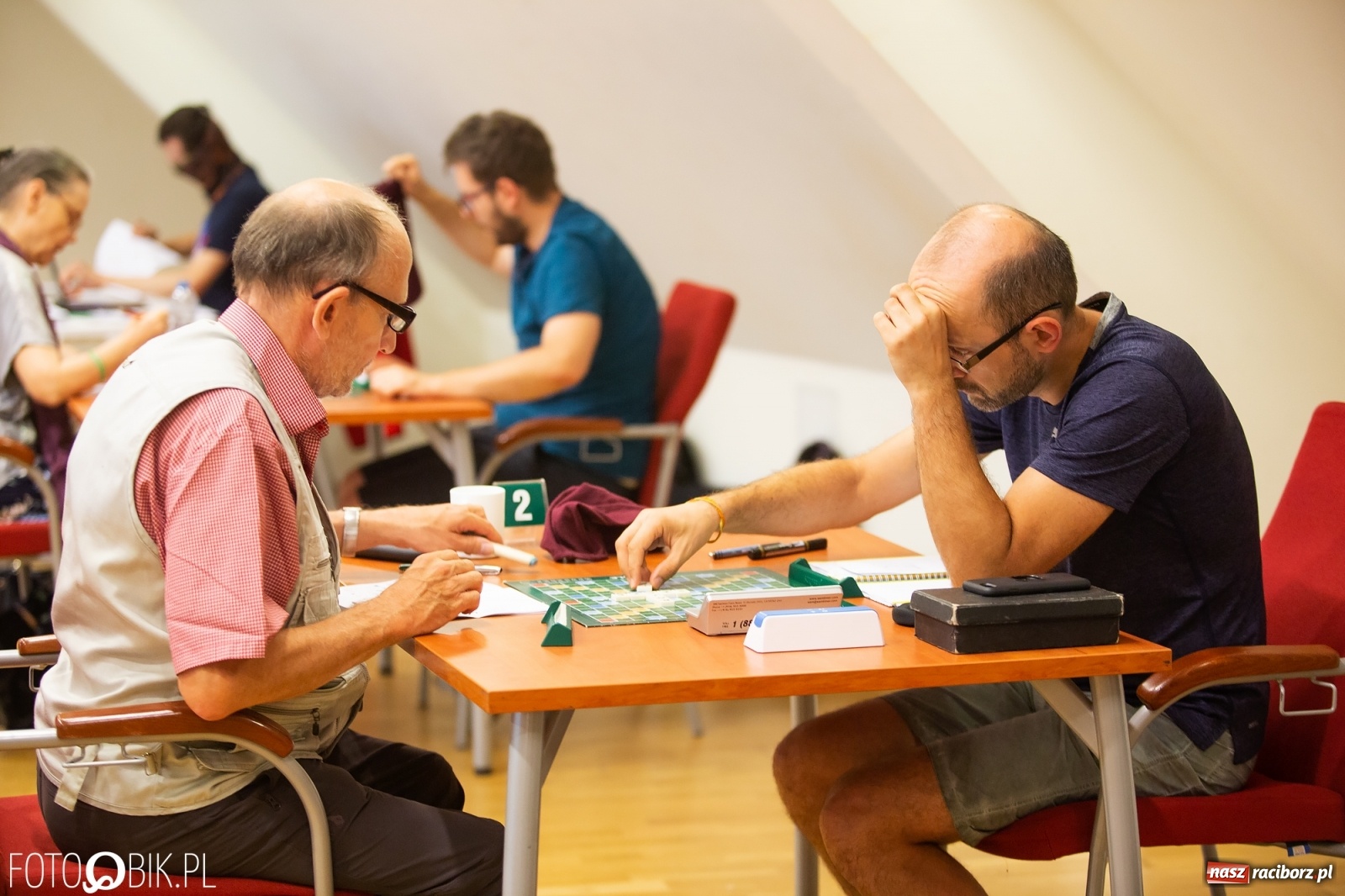 Zdjęcie w galerii na portalu naszraciborz.pl: Ogólnopolskie Mistrzostwa Raciborza w Scrabble na zamku wiadomości z regionu