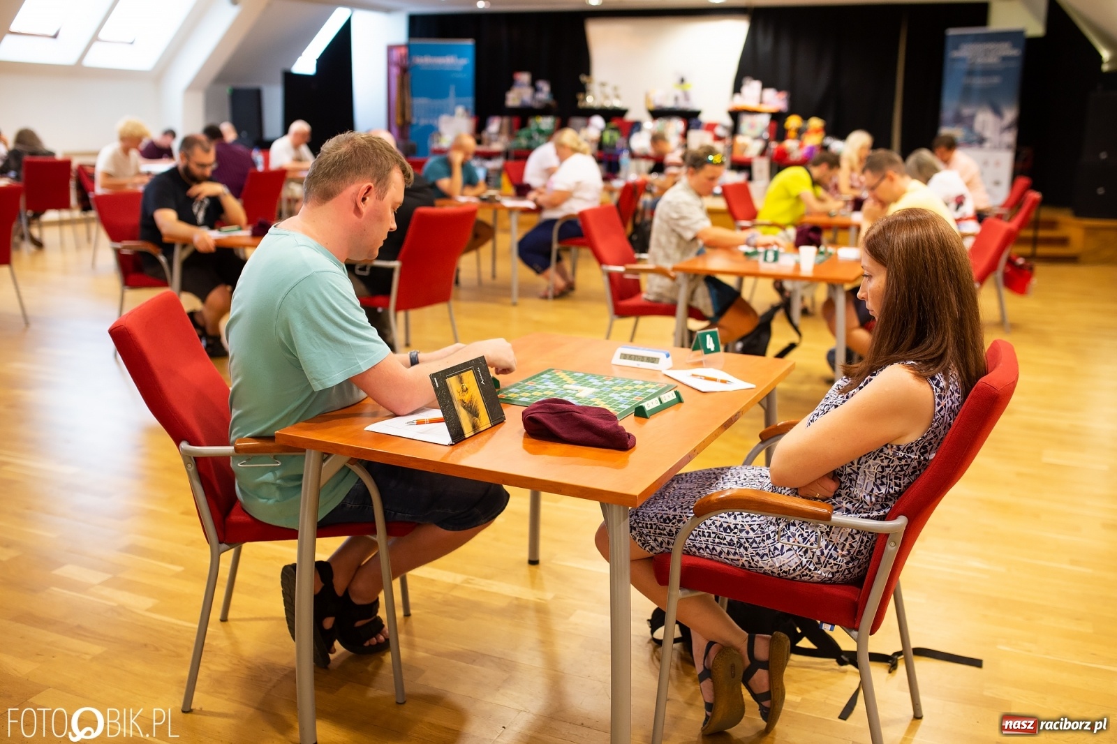 Zdjęcie w galerii na portalu naszraciborz.pl: Ogólnopolskie Mistrzostwa Raciborza w Scrabble na zamku wiadomości z regionu