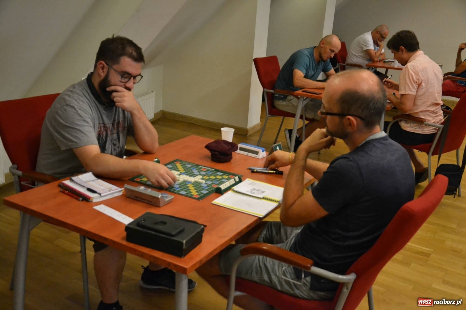 Zdjęcie w galerii na portalu naszraciborz.pl: Ogólnopolskie Mistrzostwa Raciborza w Scrabble na zamku wiadomości z regionu