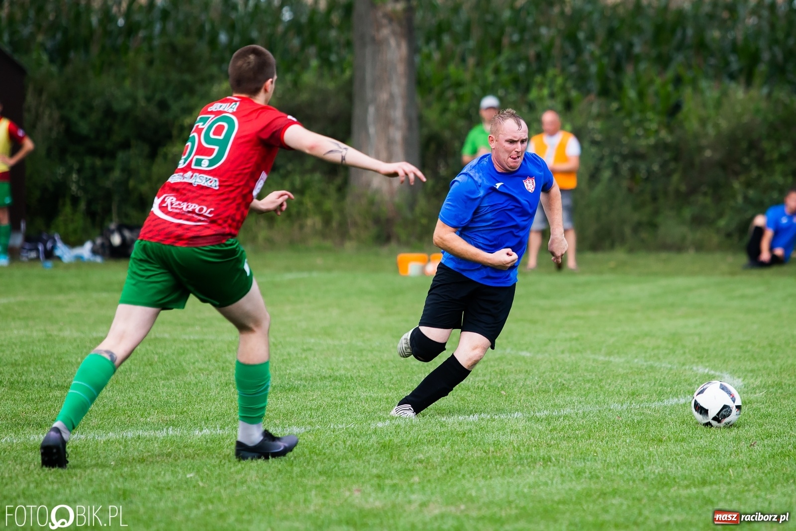 Zdjęcie w galerii na portalu naszraciborz.pl: Kanonada w Bojanowie. Ekipa rezerw Turzy Śląskiej górą [FOTO] wiadomości z regionu