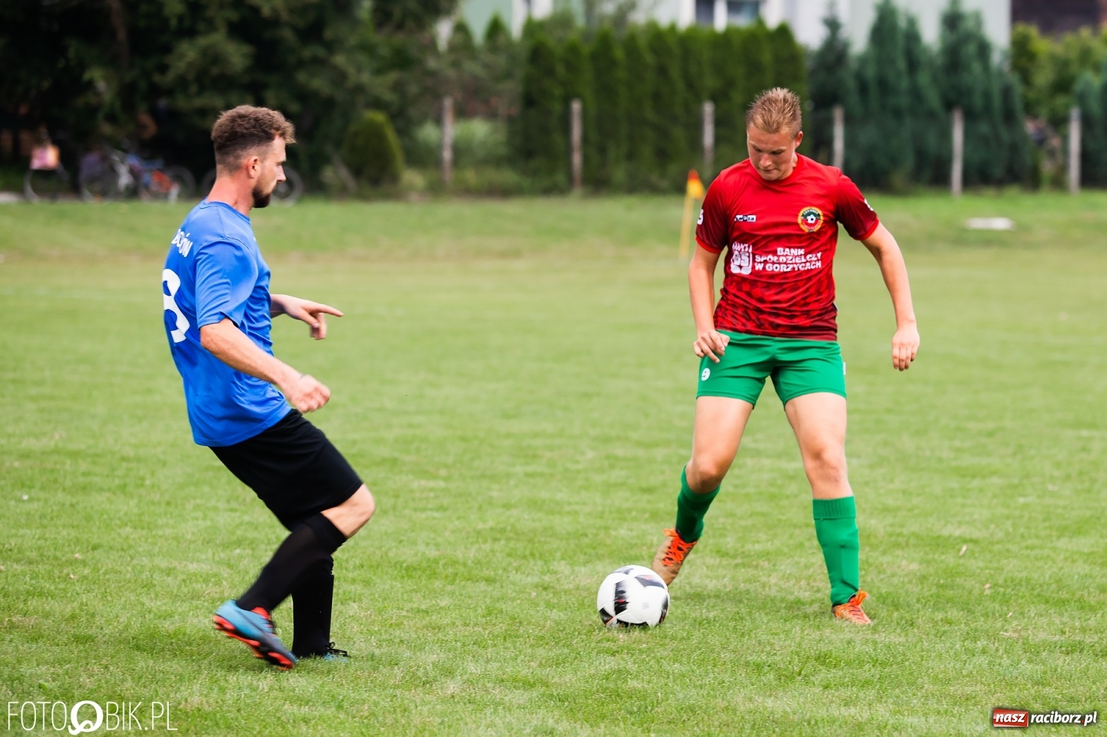 Zdjęcie w galerii na portalu naszraciborz.pl: Kanonada w Bojanowie. Ekipa rezerw Turzy Śląskiej górą [FOTO] wiadomości z regionu