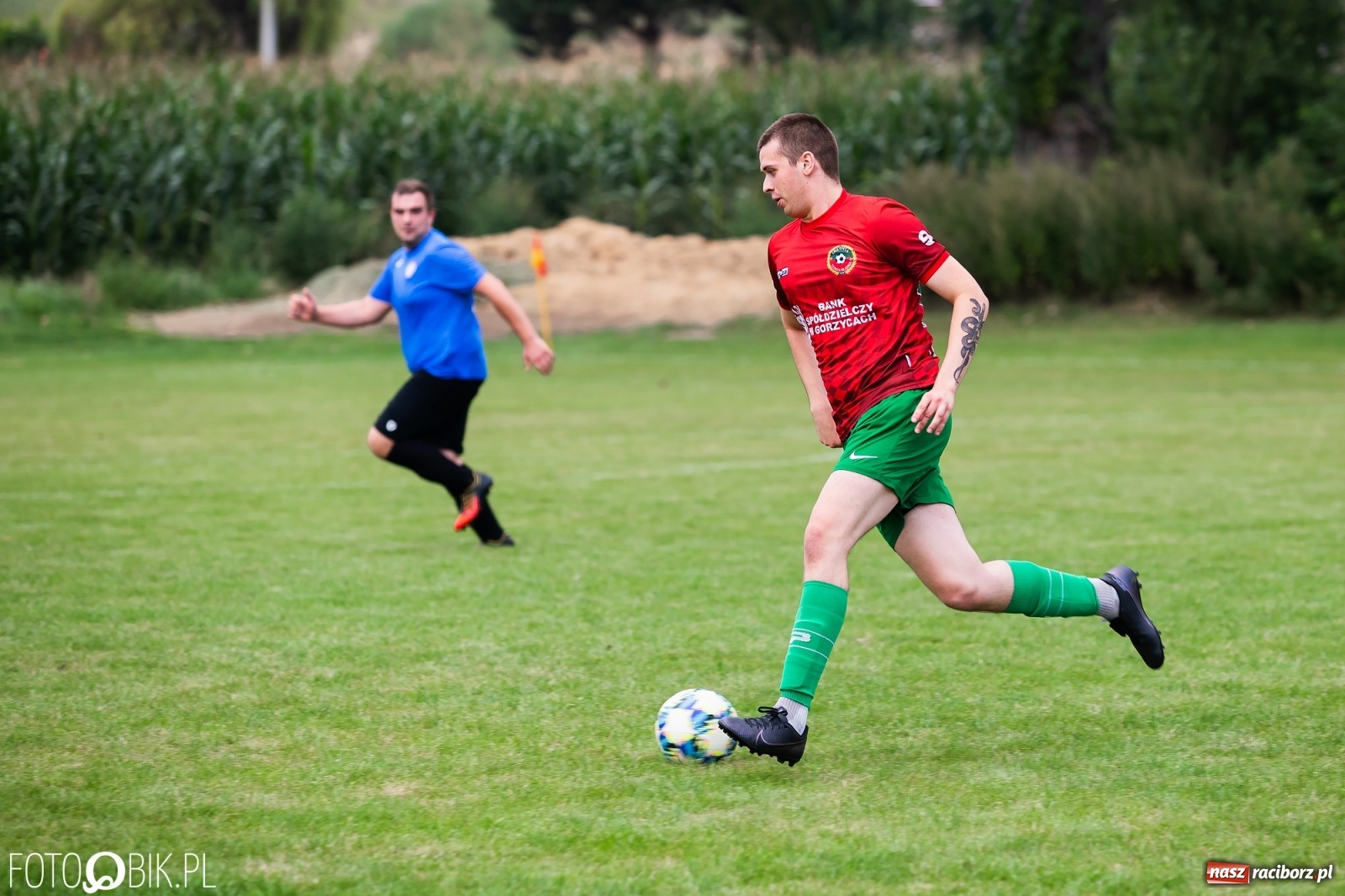Zdjęcie w galerii na portalu naszraciborz.pl: Kanonada w Bojanowie. Ekipa rezerw Turzy Śląskiej górą [FOTO] wiadomości z regionu