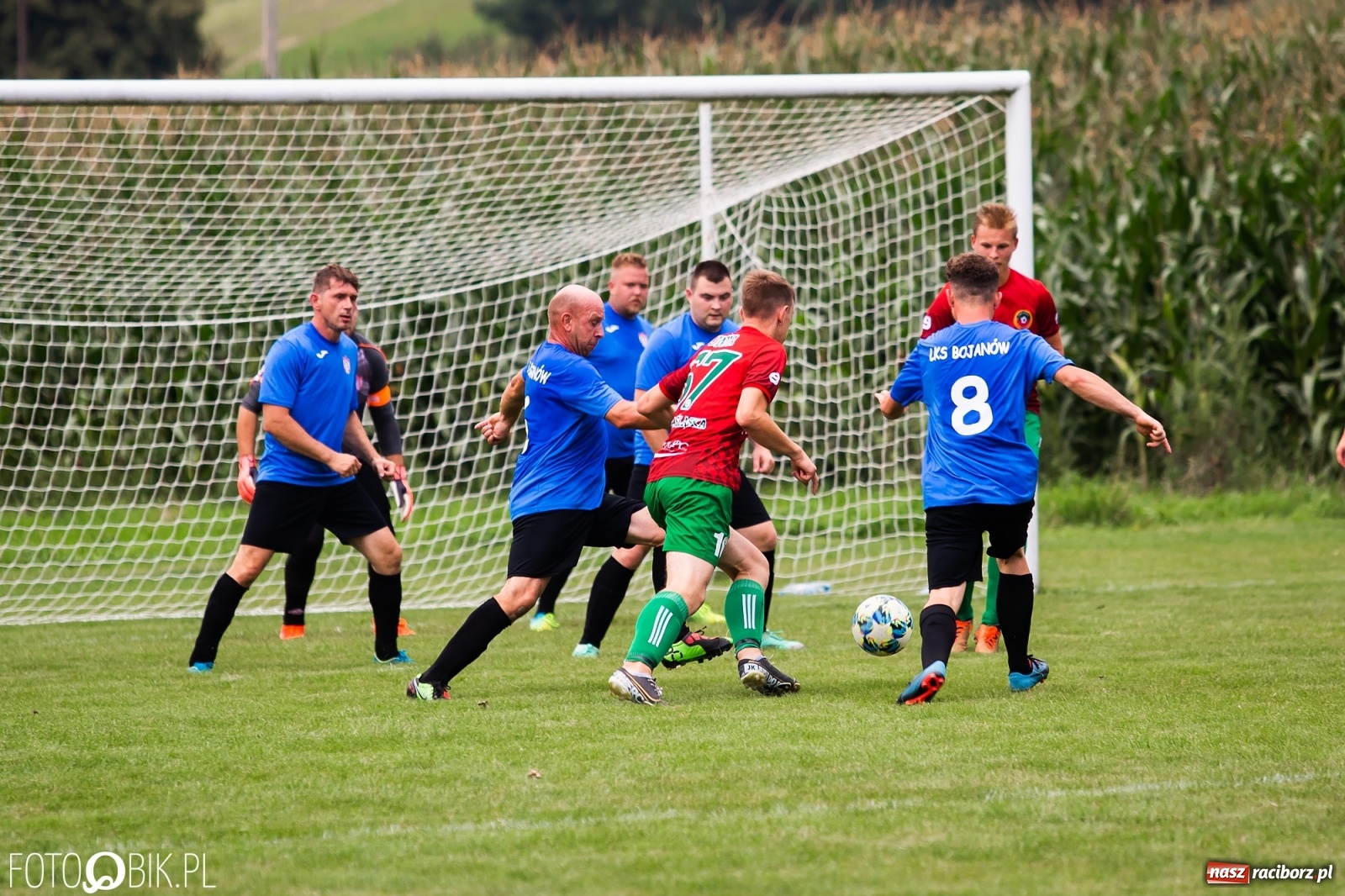 Zdjęcie w galerii na portalu naszraciborz.pl: Kanonada w Bojanowie. Ekipa rezerw Turzy Śląskiej górą [FOTO] wiadomości z regionu