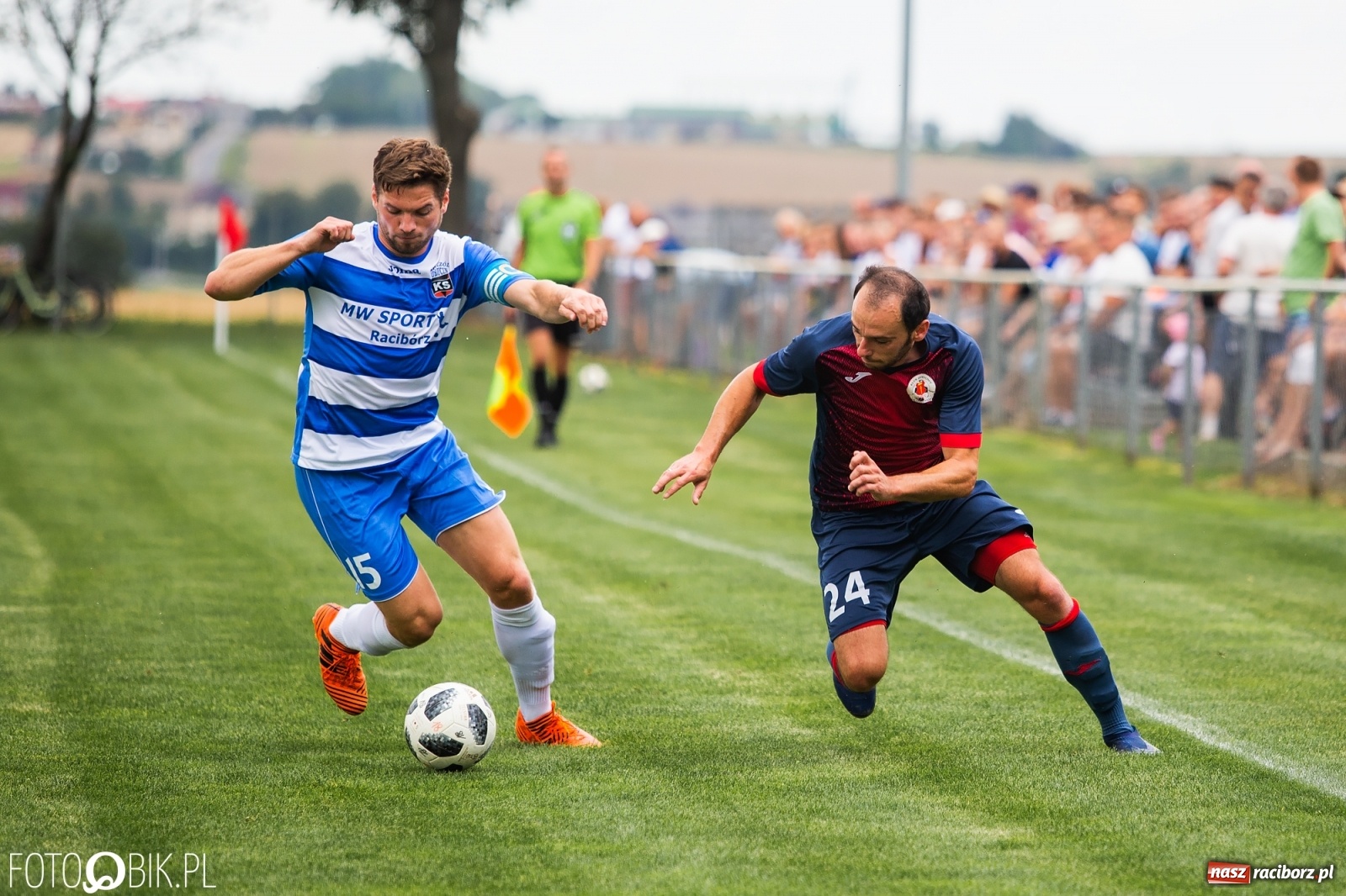 Zdjęcie w galerii na portalu naszraciborz.pl: Niespodzianka w derbach gminy. Krzanowice lepsze od Borucina [FOTO] wiadomości z regionu
