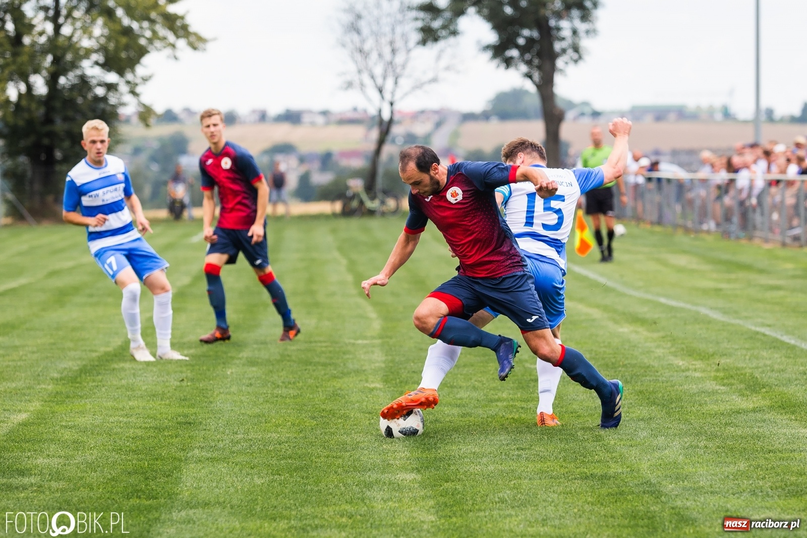 Zdjęcie w galerii na portalu naszraciborz.pl: Niespodzianka w derbach gminy. Krzanowice lepsze od Borucina [FOTO] wiadomości z regionu