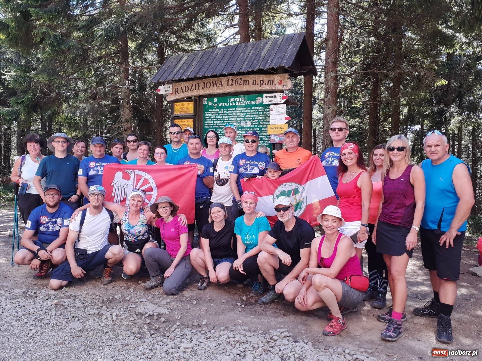 Zdjęcie w galerii na portalu naszraciborz.pl: Kolejne szczyty Korony Gór Polskich na koncie raciborzan wiadomości z regionu