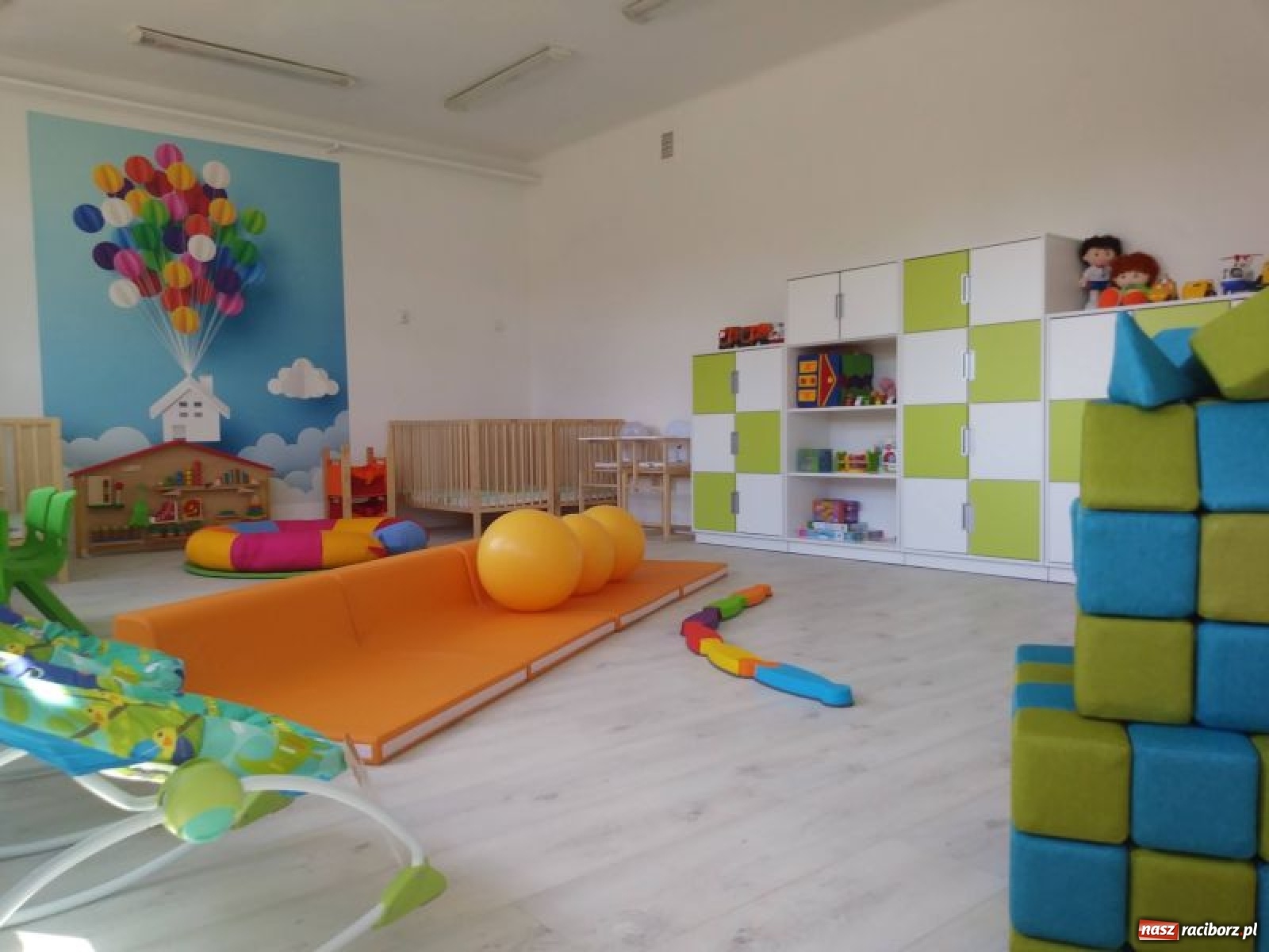 Zdjęcie w galerii na portalu naszraciborz.pl: Kuźnia Raciborska ma swój żłobek [WIDEO] wiadomości z regionu