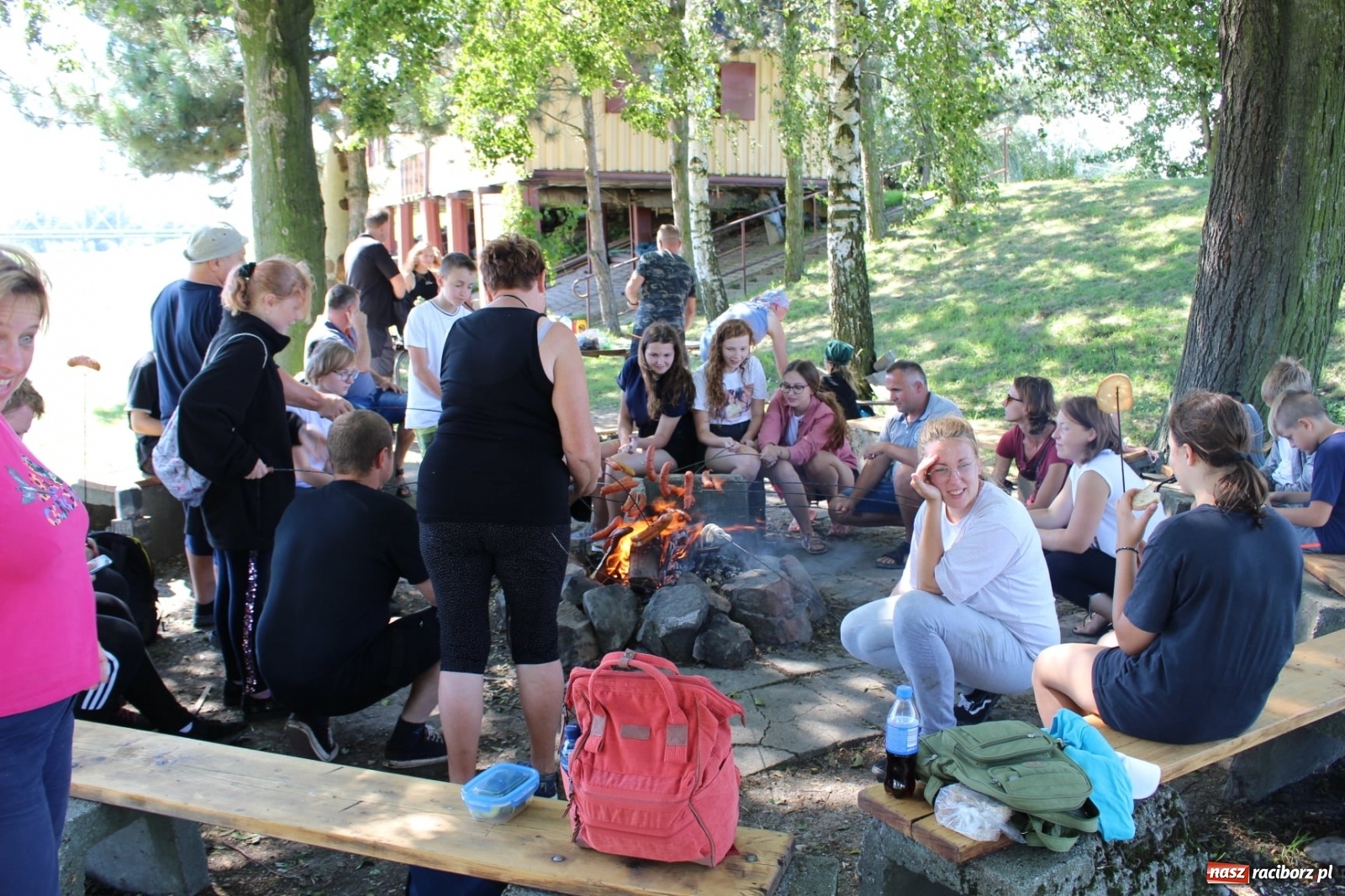 Zdjęcie w galerii na portalu naszraciborz.pl: Spływ kajakowy na koniec wakacji z GCK Nędza  wiadomości z regionu