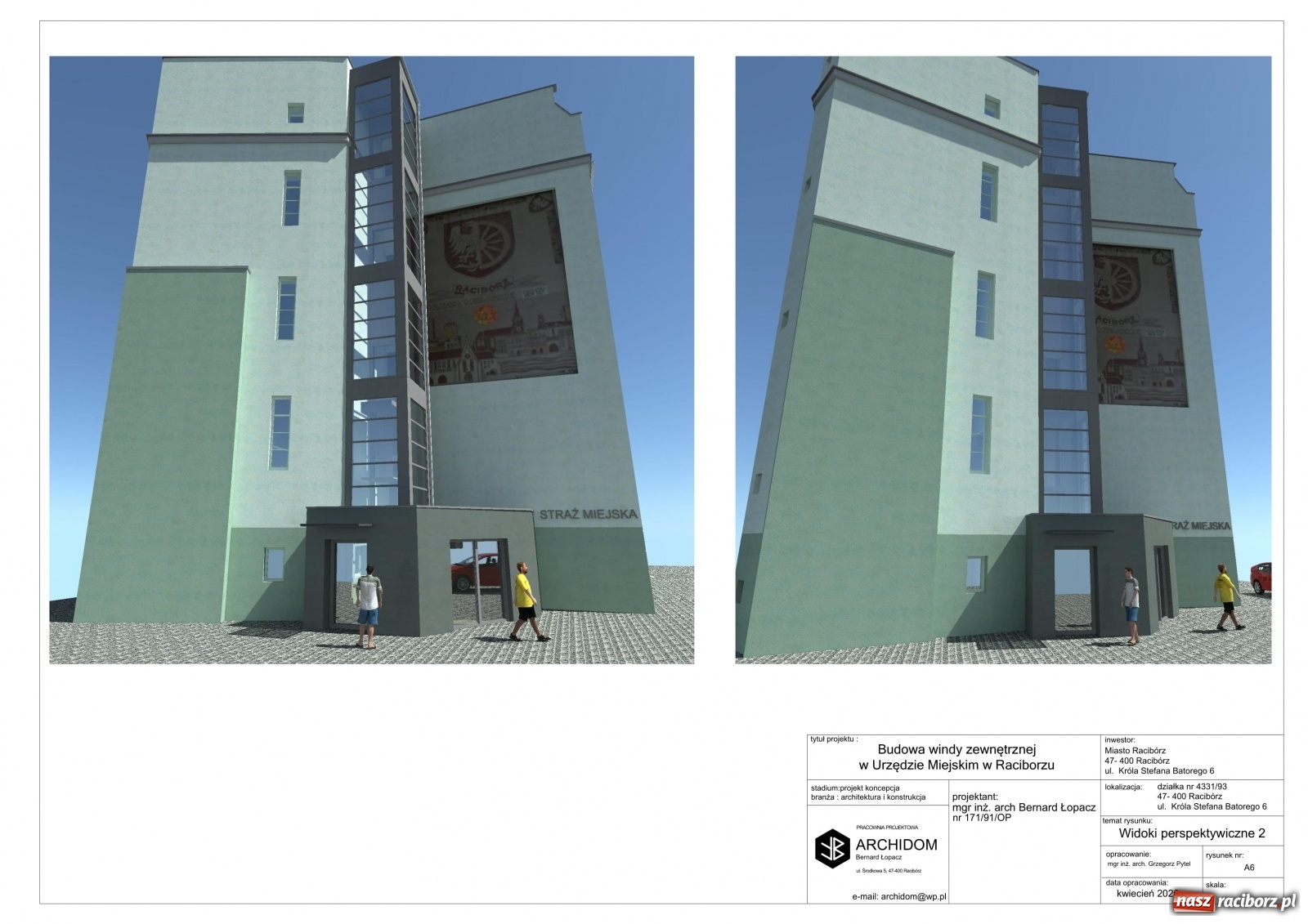 Zdjęcie w galerii na portalu naszraciborz.pl: Starostwo pomogło pozyskać pieniądze na windę w ratuszu wiadomości z regionu