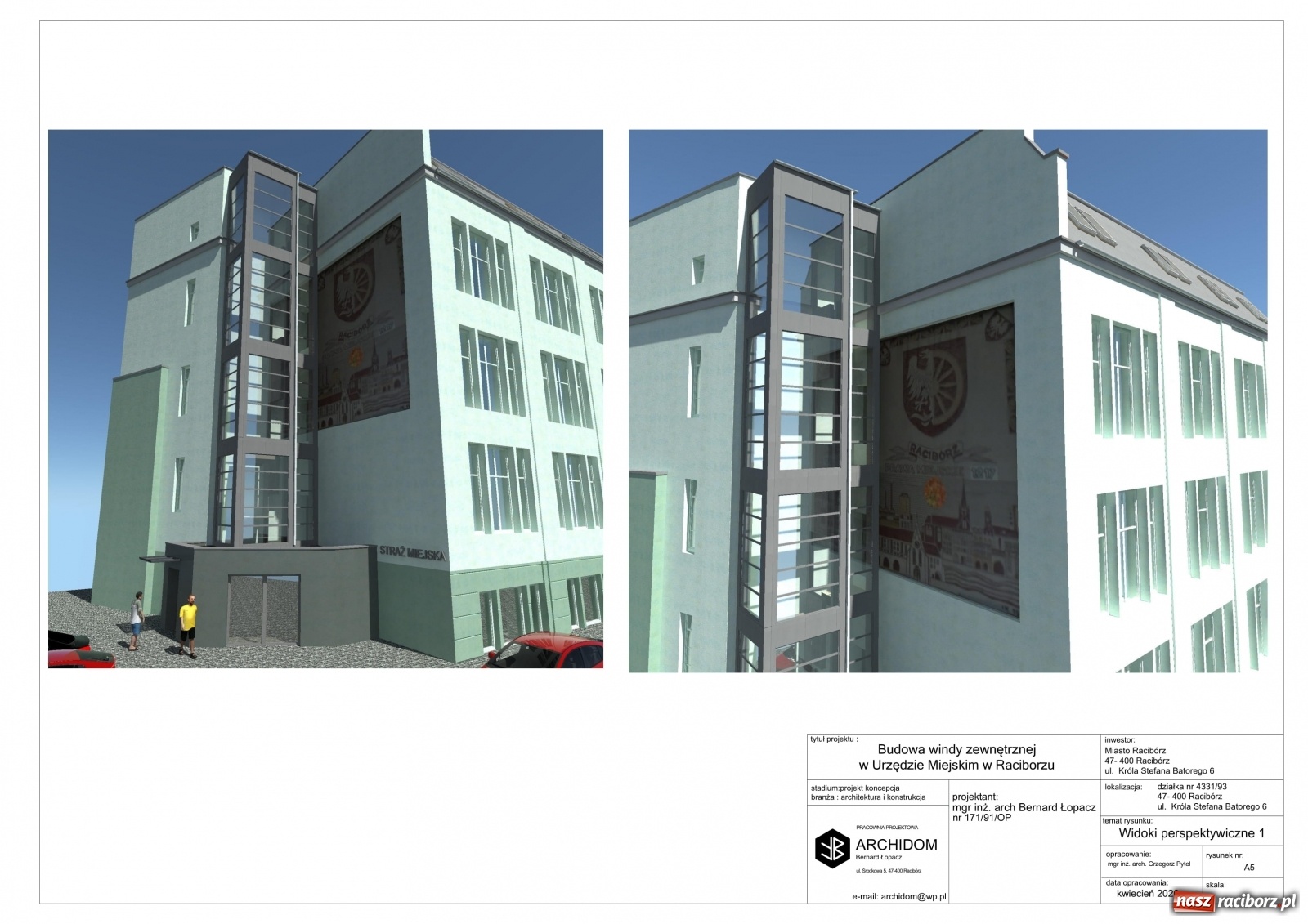 Zdjęcie w galerii na portalu naszraciborz.pl: Starostwo pomogło pozyskać pieniądze na windę w ratuszu wiadomości z regionu