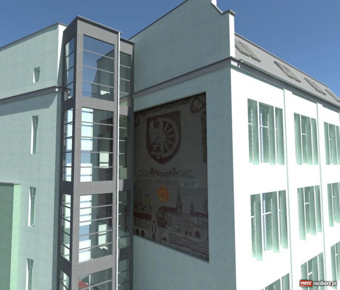 Zdjęcie w galerii na portalu naszraciborz.pl: Starostwo pomogło pozyskać pieniądze na windę w ratuszu wiadomości z regionu