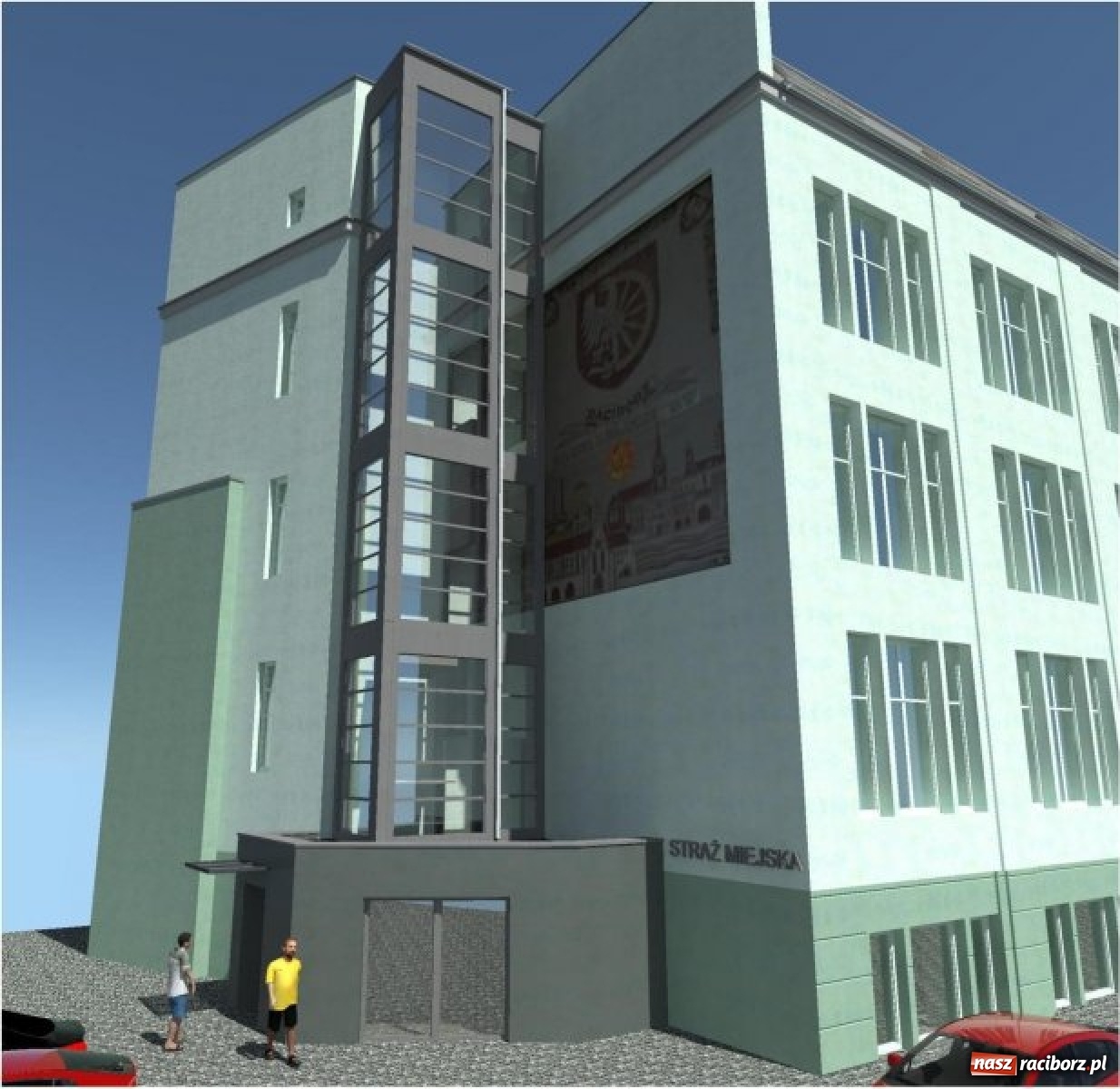 Zdjęcie w galerii na portalu naszraciborz.pl: Starostwo pomogło pozyskać pieniądze na windę w ratuszu wiadomości z regionu