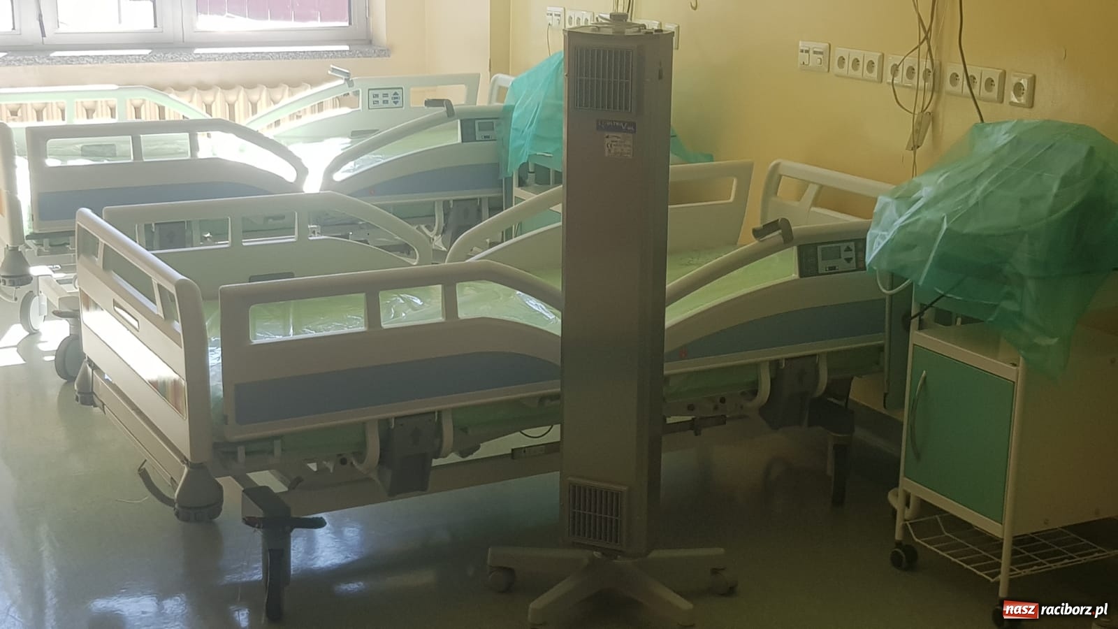 Zdjęcie w galerii na portalu naszraciborz.pl: Komunikat: Trwają przygotowania do uruchomienia hybrydowej działalności szpitala [FOTO] wiadomości z regionu