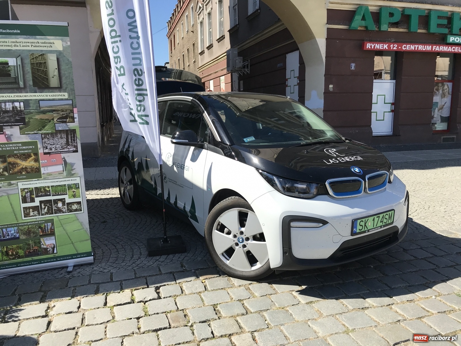 Zdjęcie w galerii na portalu naszraciborz.pl: Młodzieżowa Rada Ekologiczna na raciborskim Rynku  wiadomości z regionu