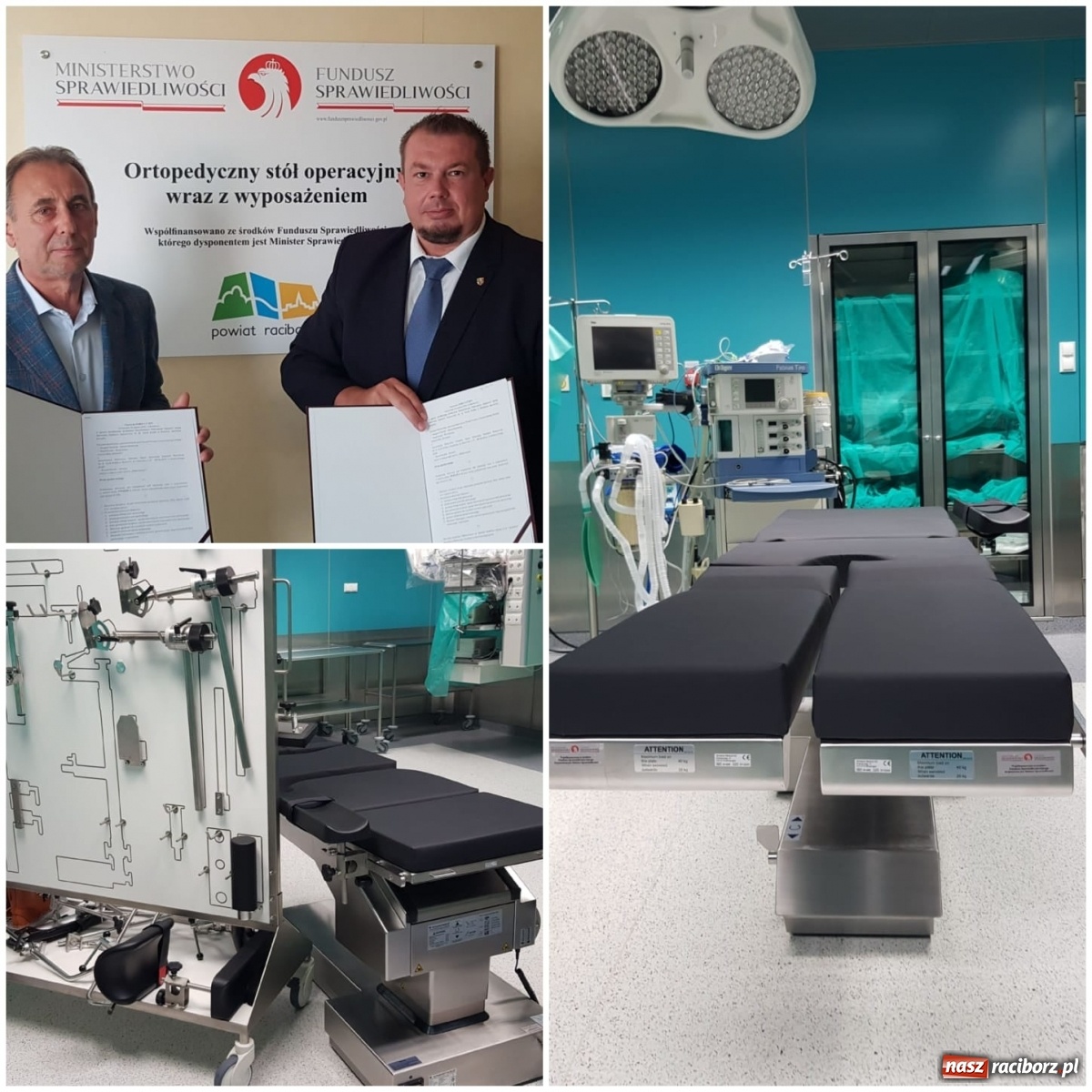 Zdjęcie w galerii na portalu naszraciborz.pl: Nowy stół operacyjny w raciborskim szpitalu wiadomości z regionu