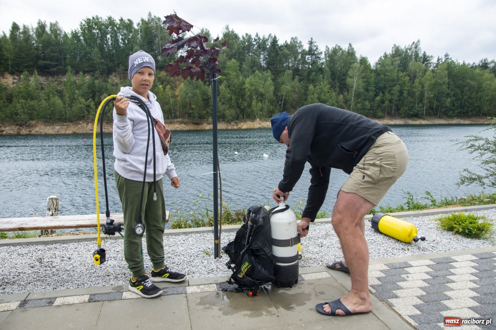 Zdjęcie w galerii na portalu naszraciborz.pl: Raciborzanie nurkowali w Jaworznie [FOTO]  wiadomości z regionu