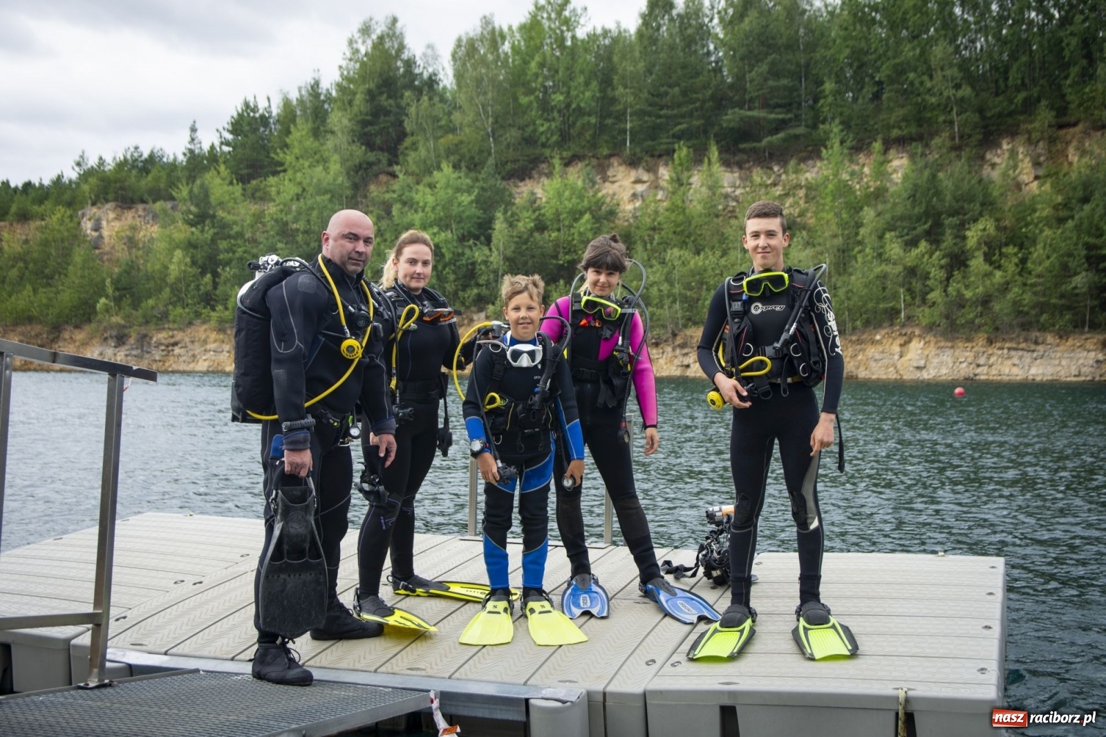 Zdjęcie w galerii na portalu naszraciborz.pl: Raciborzanie nurkowali w Jaworznie [FOTO]  wiadomości z regionu