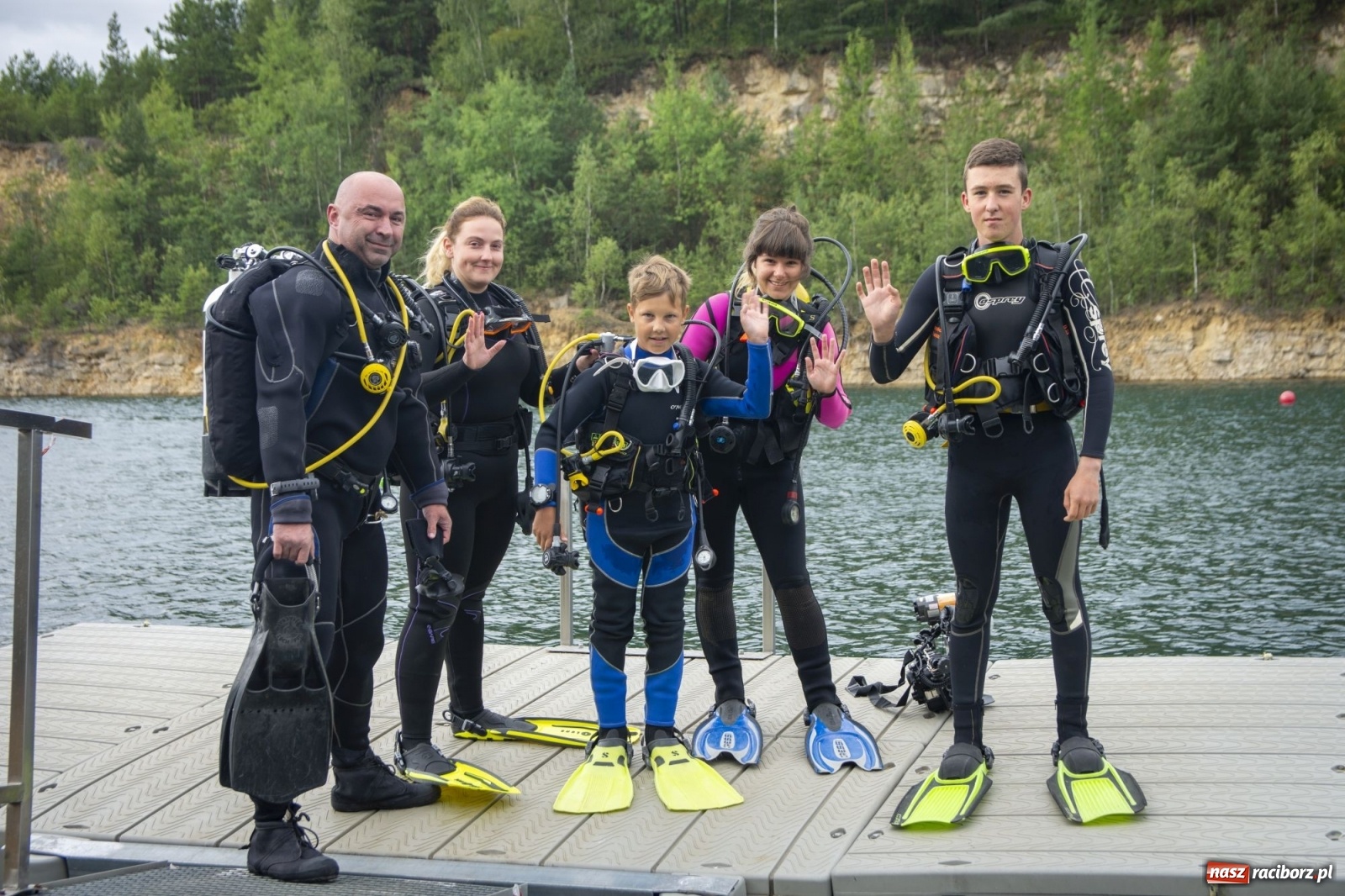 Zdjęcie w galerii na portalu naszraciborz.pl: Raciborzanie nurkowali w Jaworznie [FOTO]  wiadomości z regionu
