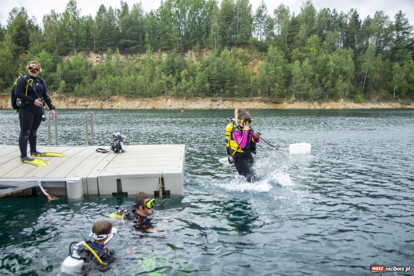 Zdjęcie w galerii na portalu naszraciborz.pl: Raciborzanie nurkowali w Jaworznie [FOTO]  wiadomości z regionu