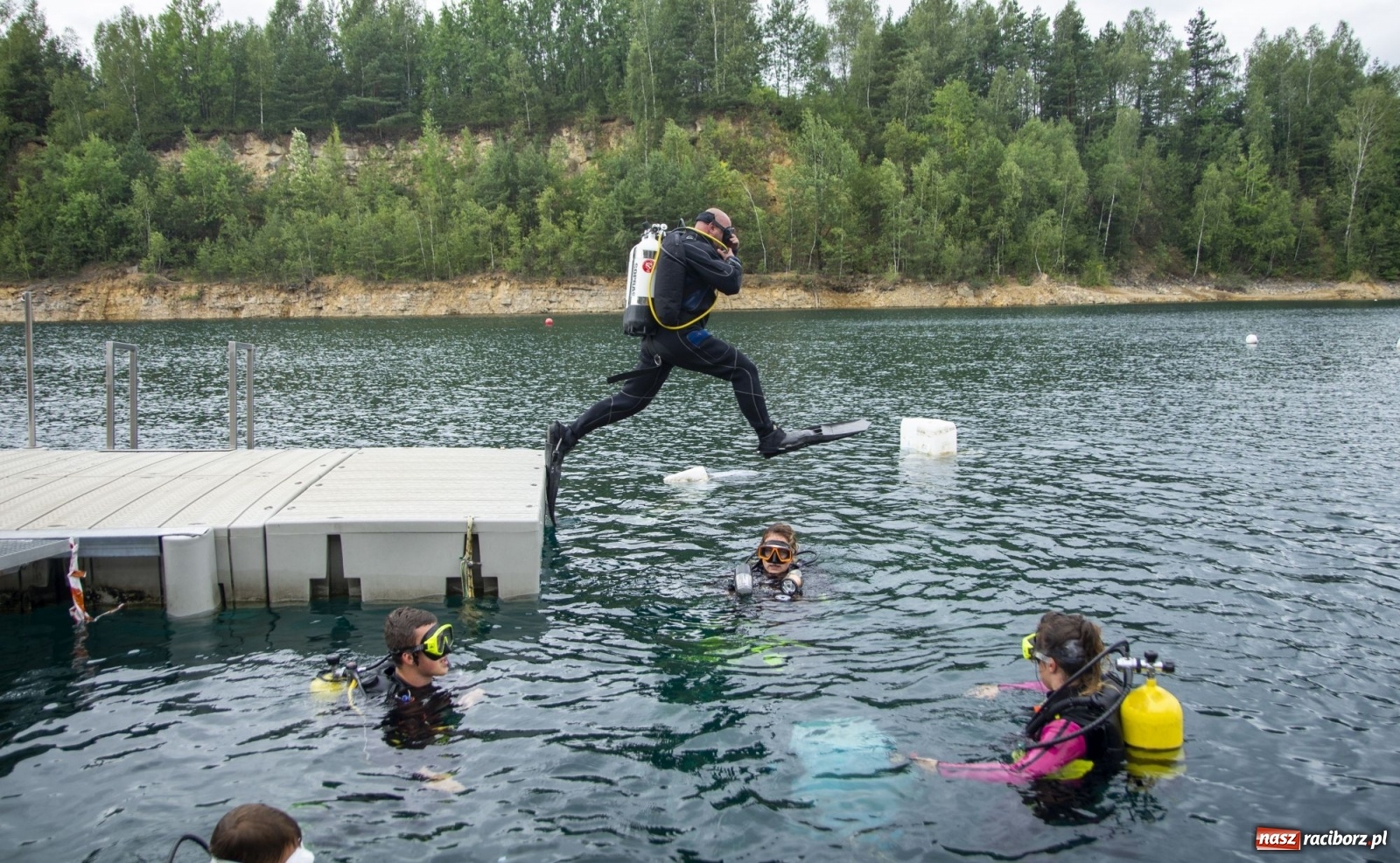 Zdjęcie w galerii na portalu naszraciborz.pl: Raciborzanie nurkowali w Jaworznie [FOTO]  wiadomości z regionu