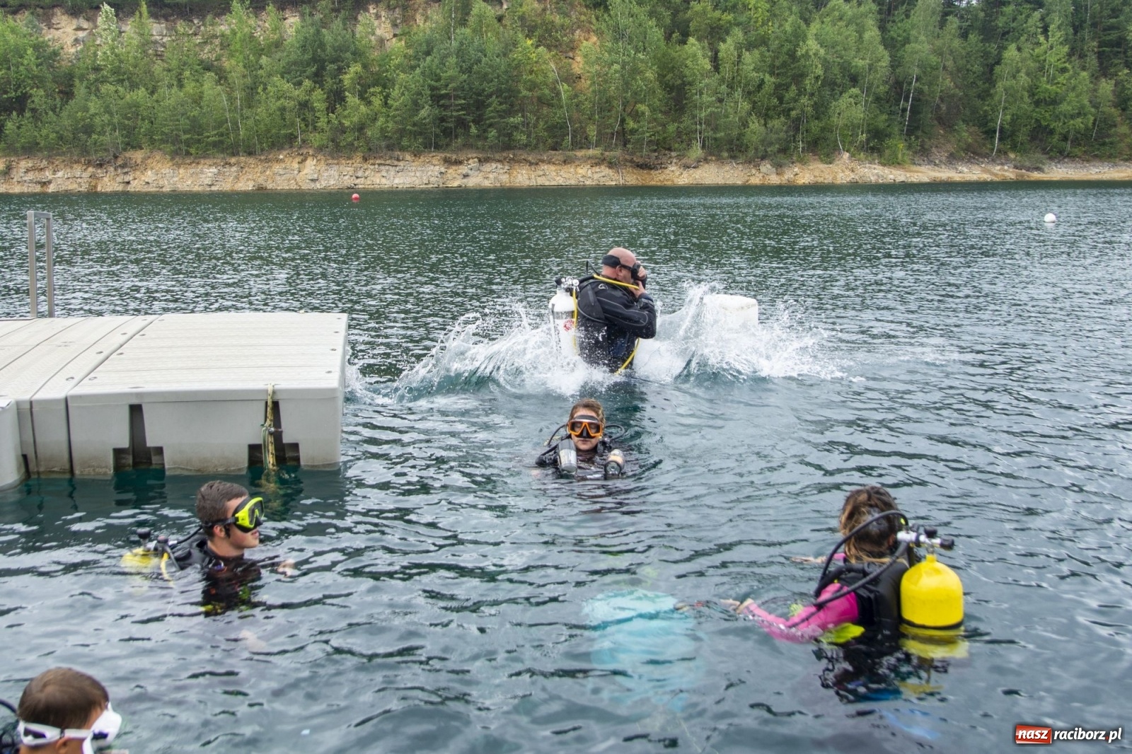Zdjęcie w galerii na portalu naszraciborz.pl: Raciborzanie nurkowali w Jaworznie [FOTO]  wiadomości z regionu
